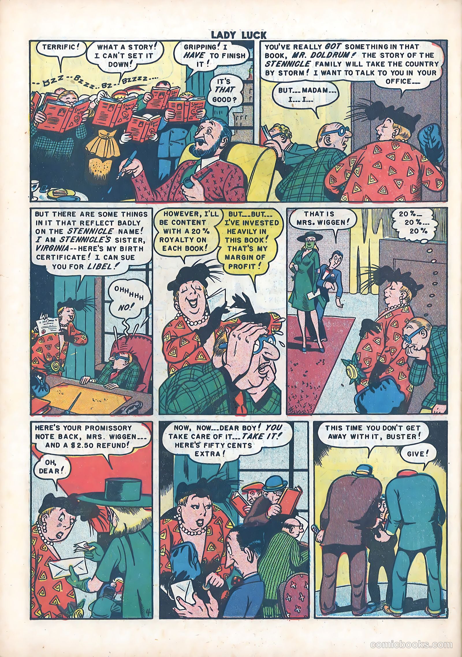 Lady Luck #90 (1950) — page 30 of 36