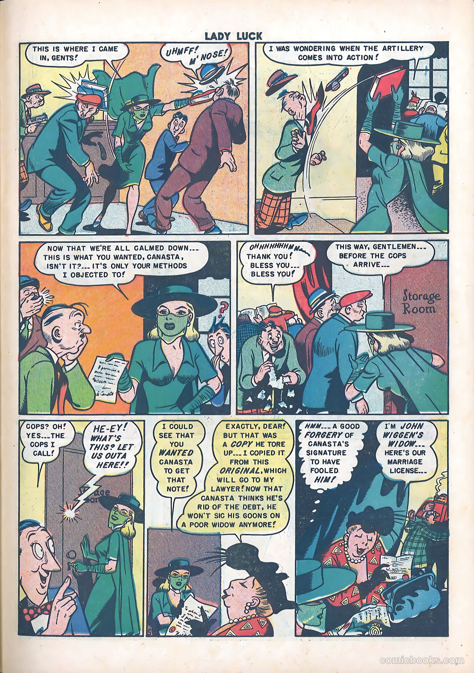 Lady Luck #90 (1950) — page 31 of 36