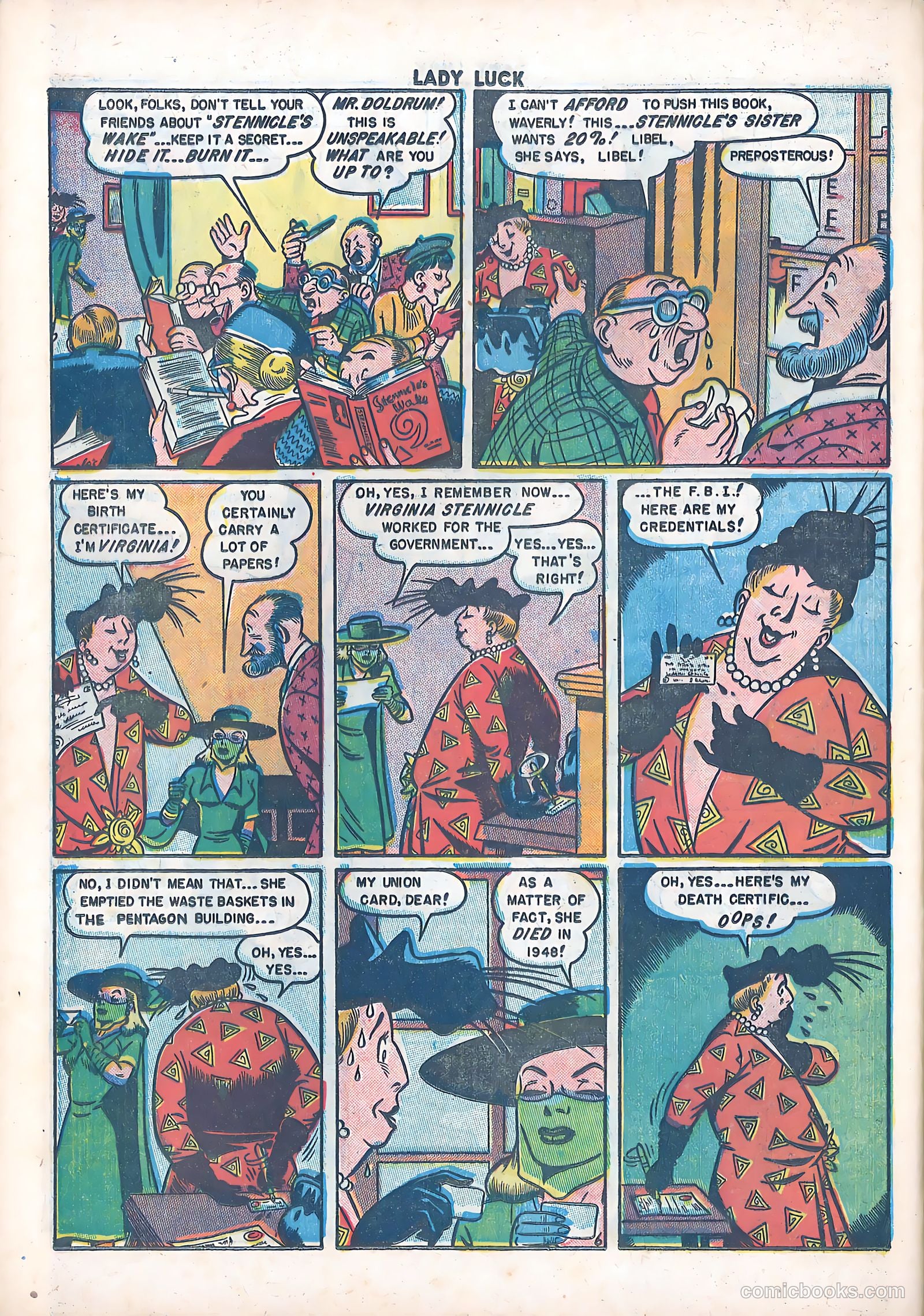 Lady Luck #90 (1950) — page 32 of 36