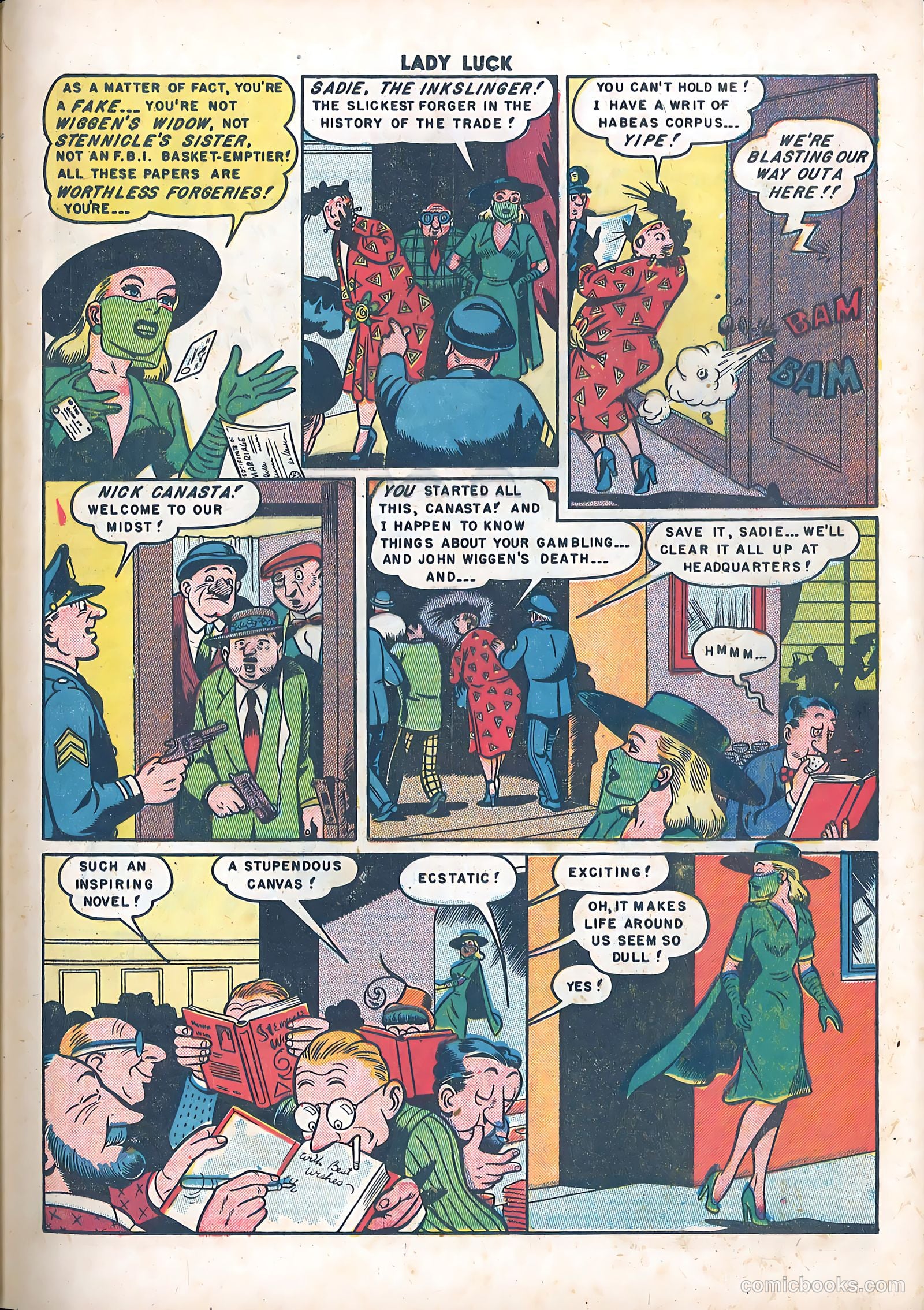 Lady Luck #90 (1950) — page 33 of 36