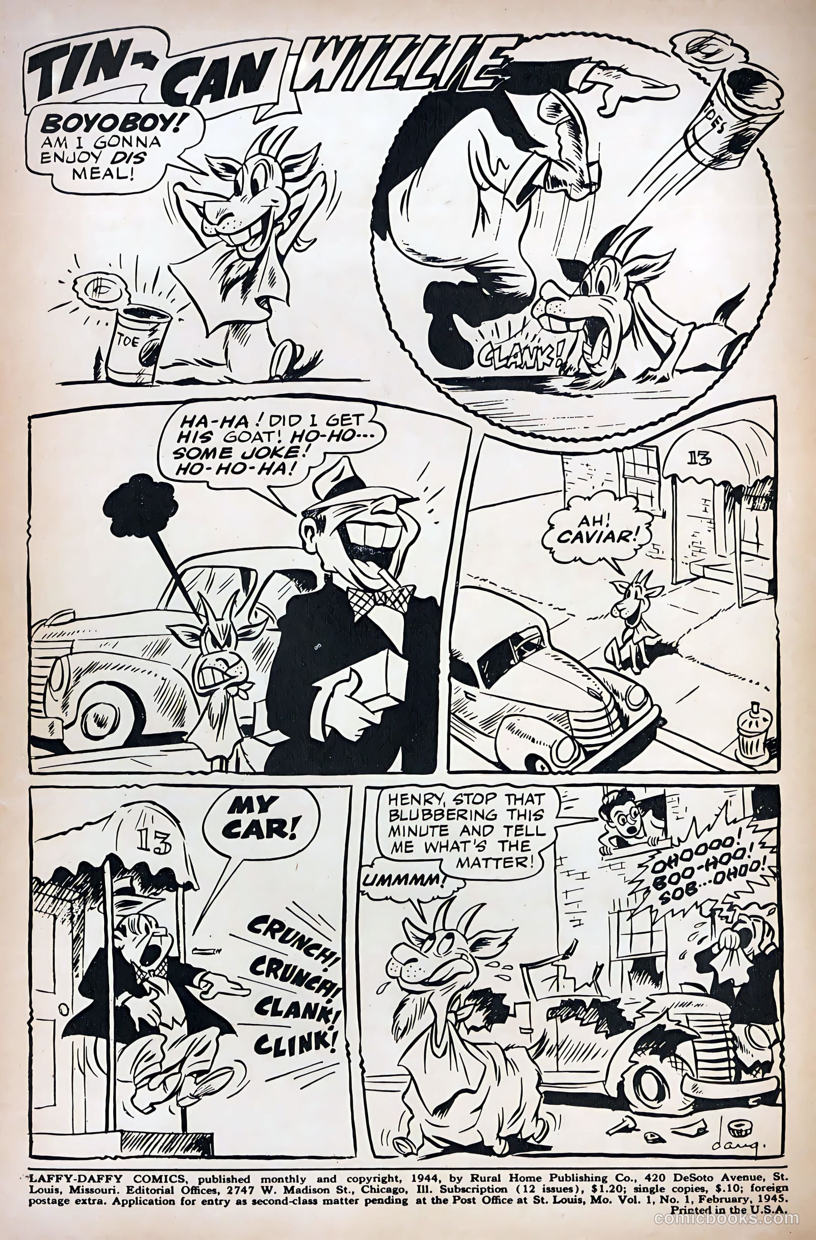 Laffy-Daffy Comics #1 (1945) — page 2 of 52