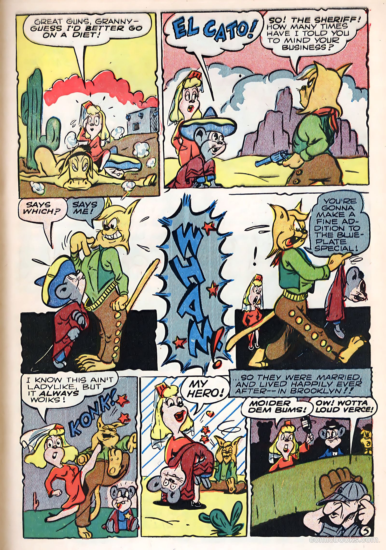 Laffy-Daffy Comics #1 (1945) — page 43 of 52