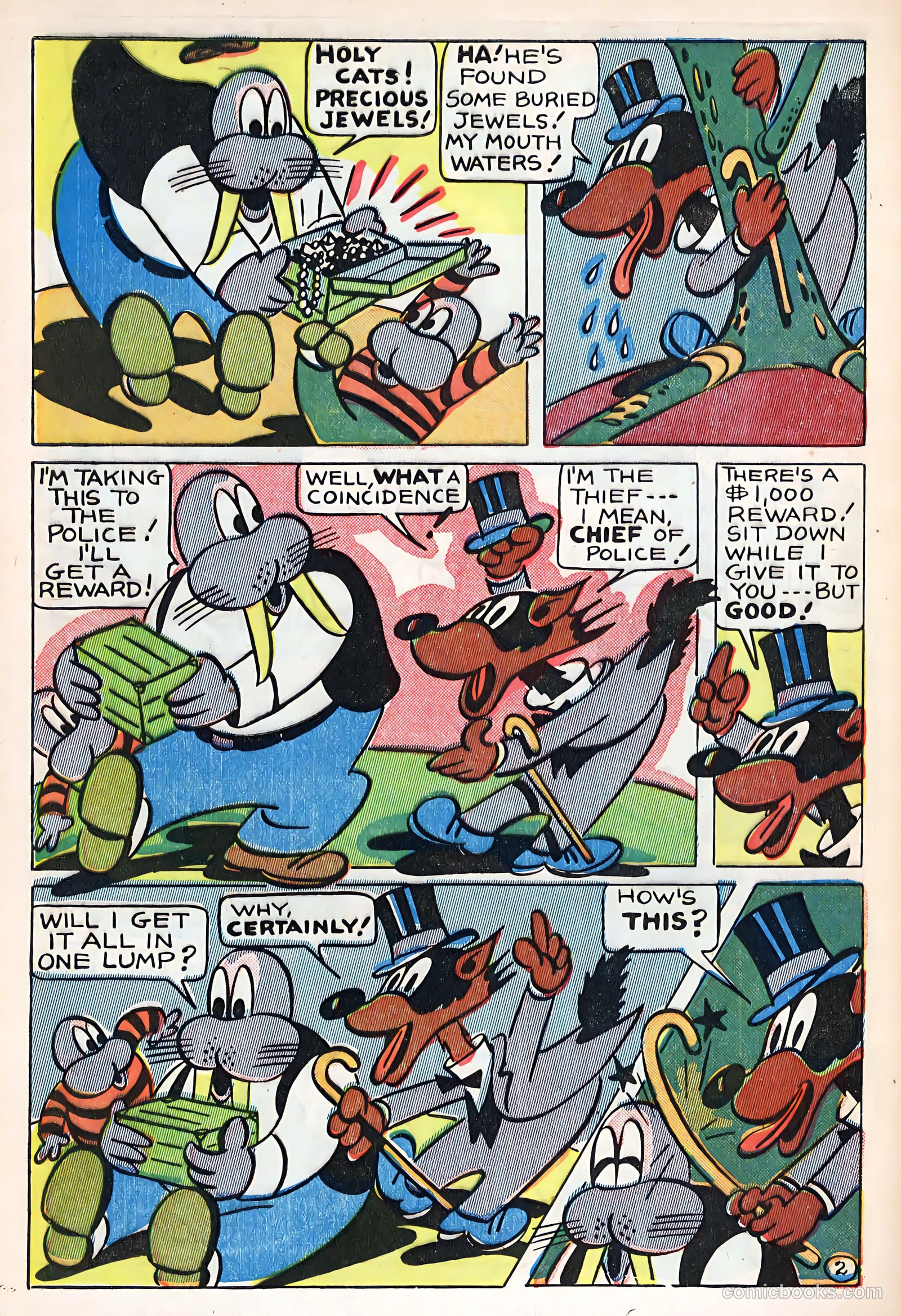 Laffy-Daffy Comics #1 (1945) — page 46 of 52