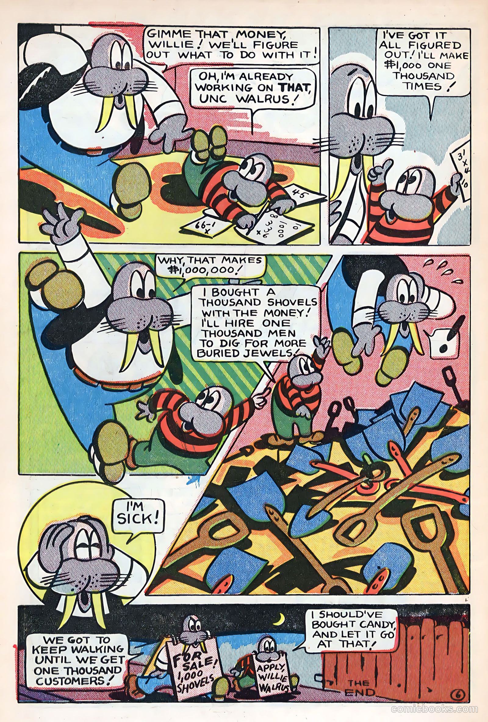 Laffy-Daffy Comics #1 (1945) — page 50 of 52