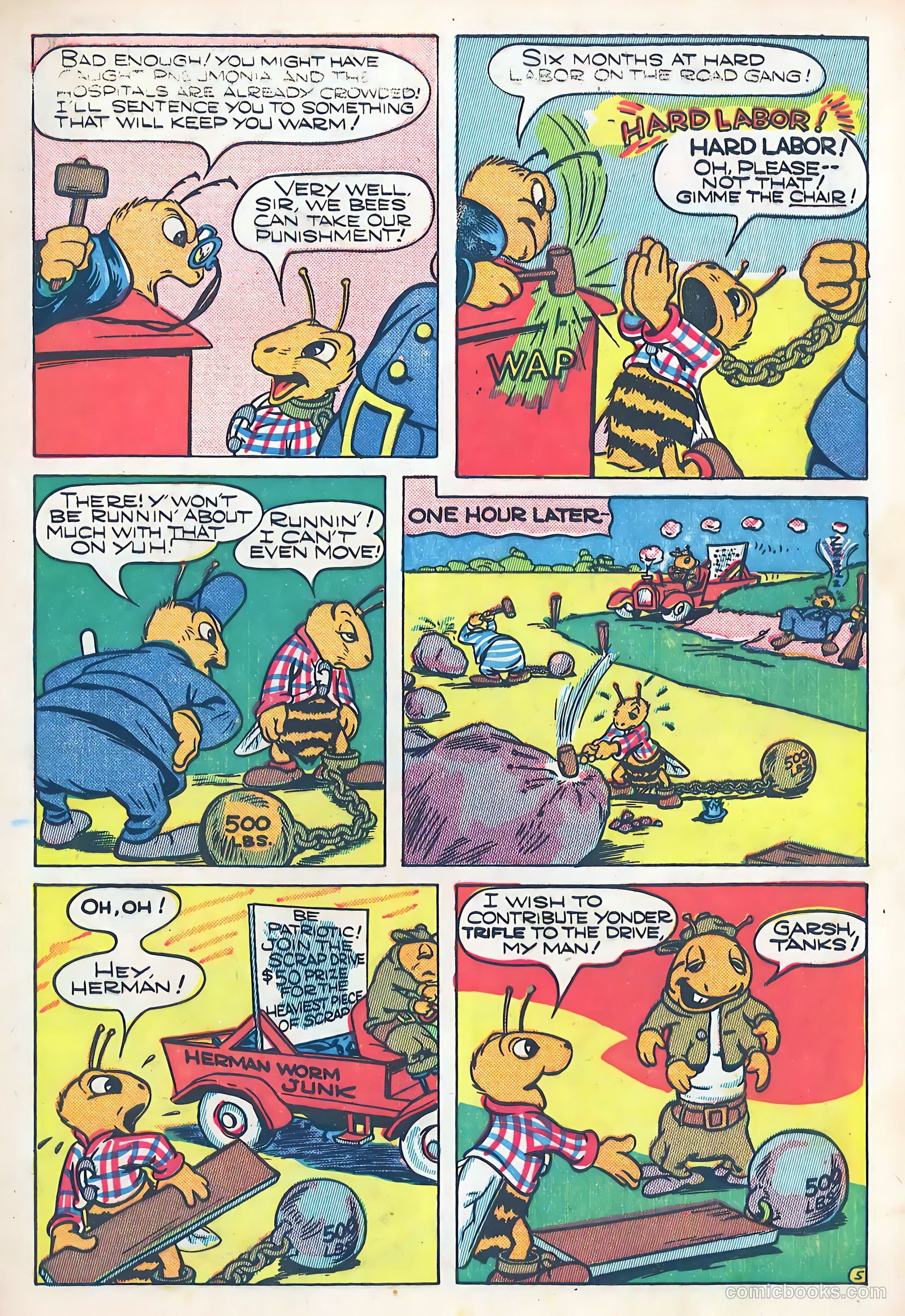 Laffy-Daffy Comics #2 (1945) — page 7 of 52