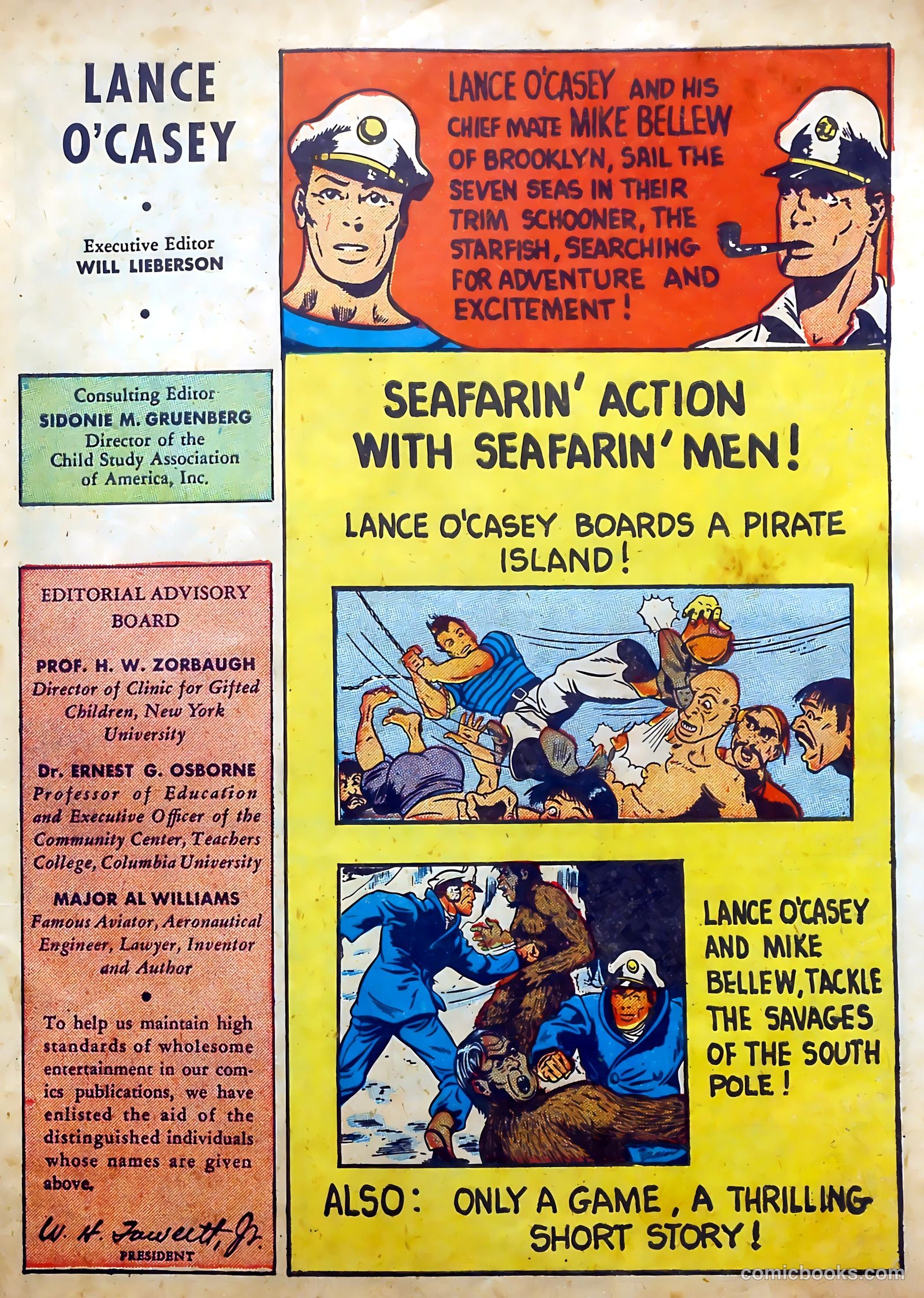 Lance O'Casey #1 (1946) — page 3 of 36
