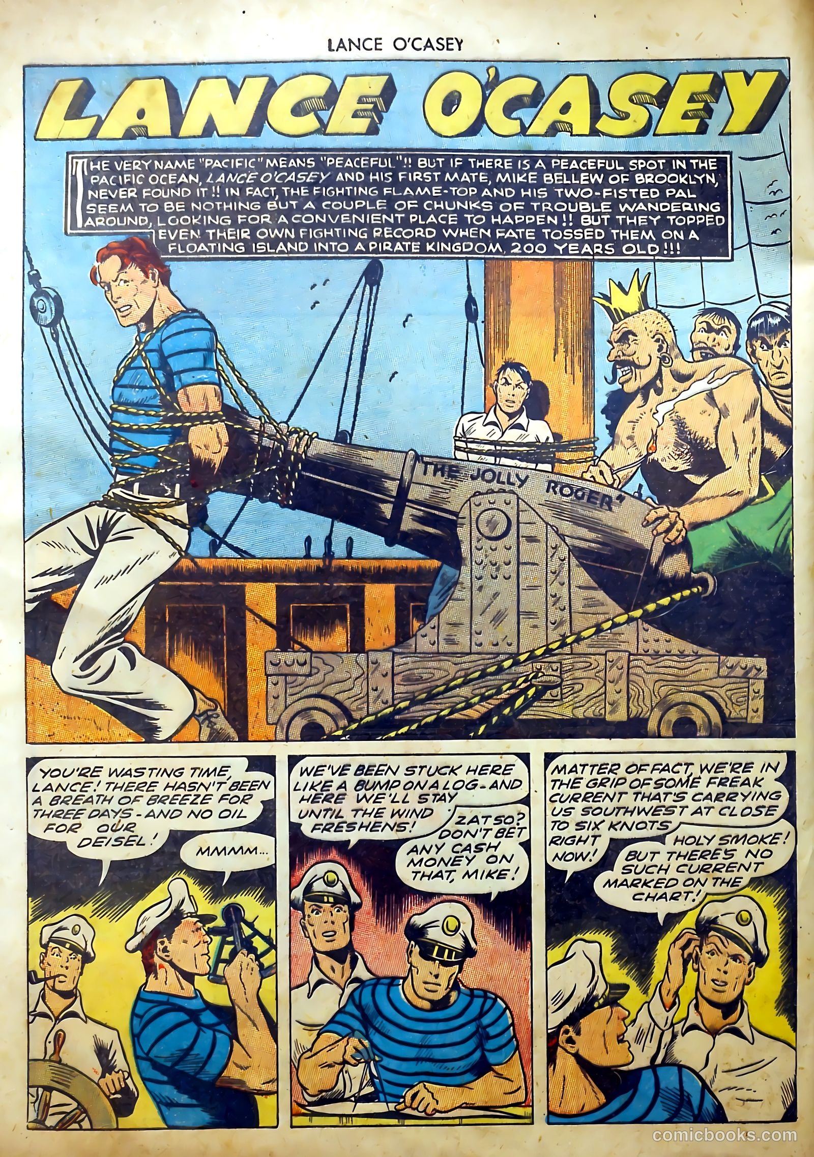 Lance O'Casey #1 (1946) — page 4 of 36