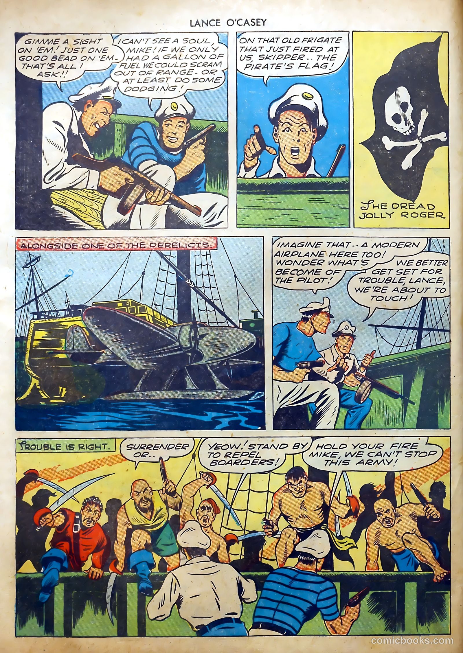 Lance O'Casey #1 (1946) — page 6 of 36
