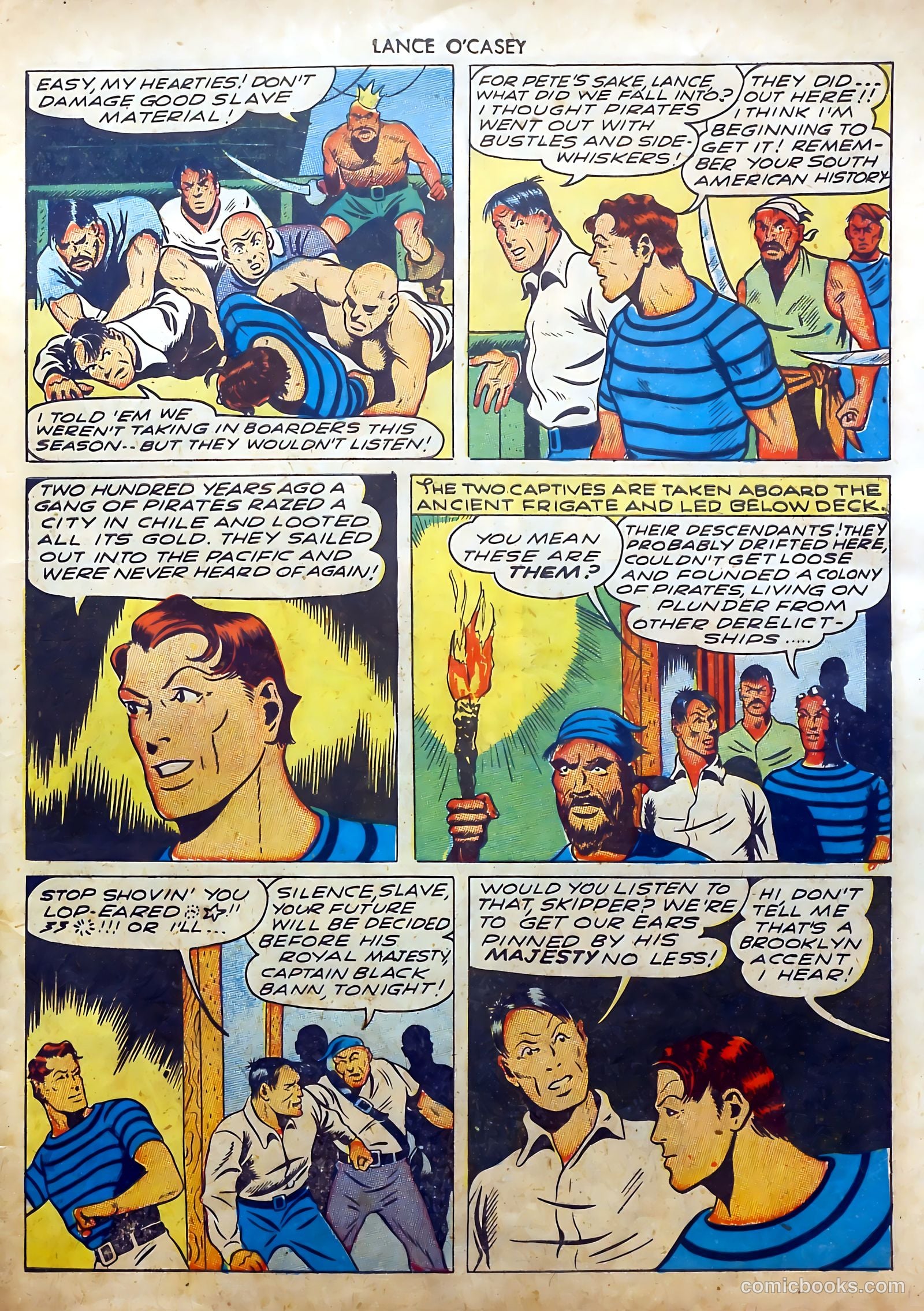 Lance O'Casey #1 (1946) — page 7 of 36