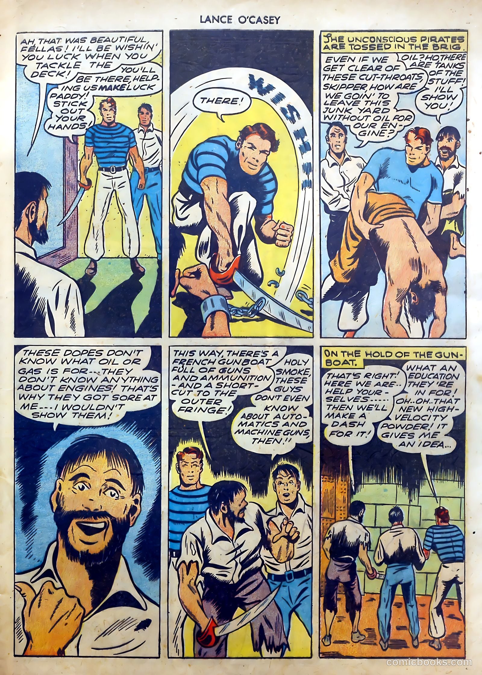 Lance O'Casey #1 (1946) — page 9 of 36