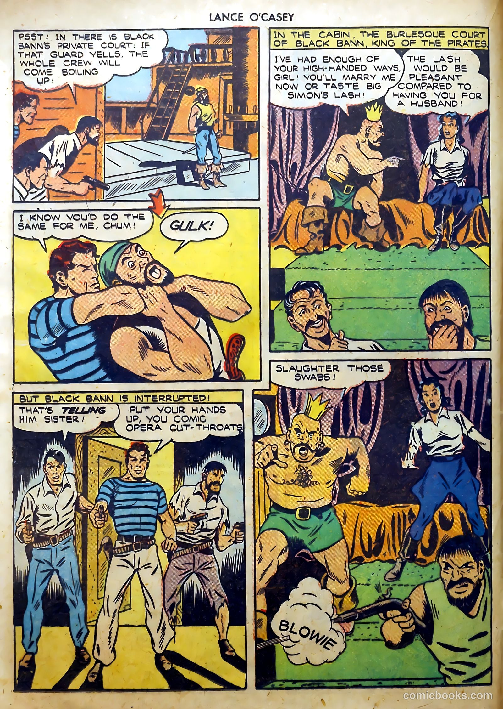 Lance O'Casey #1 (1946) — page 12 of 36