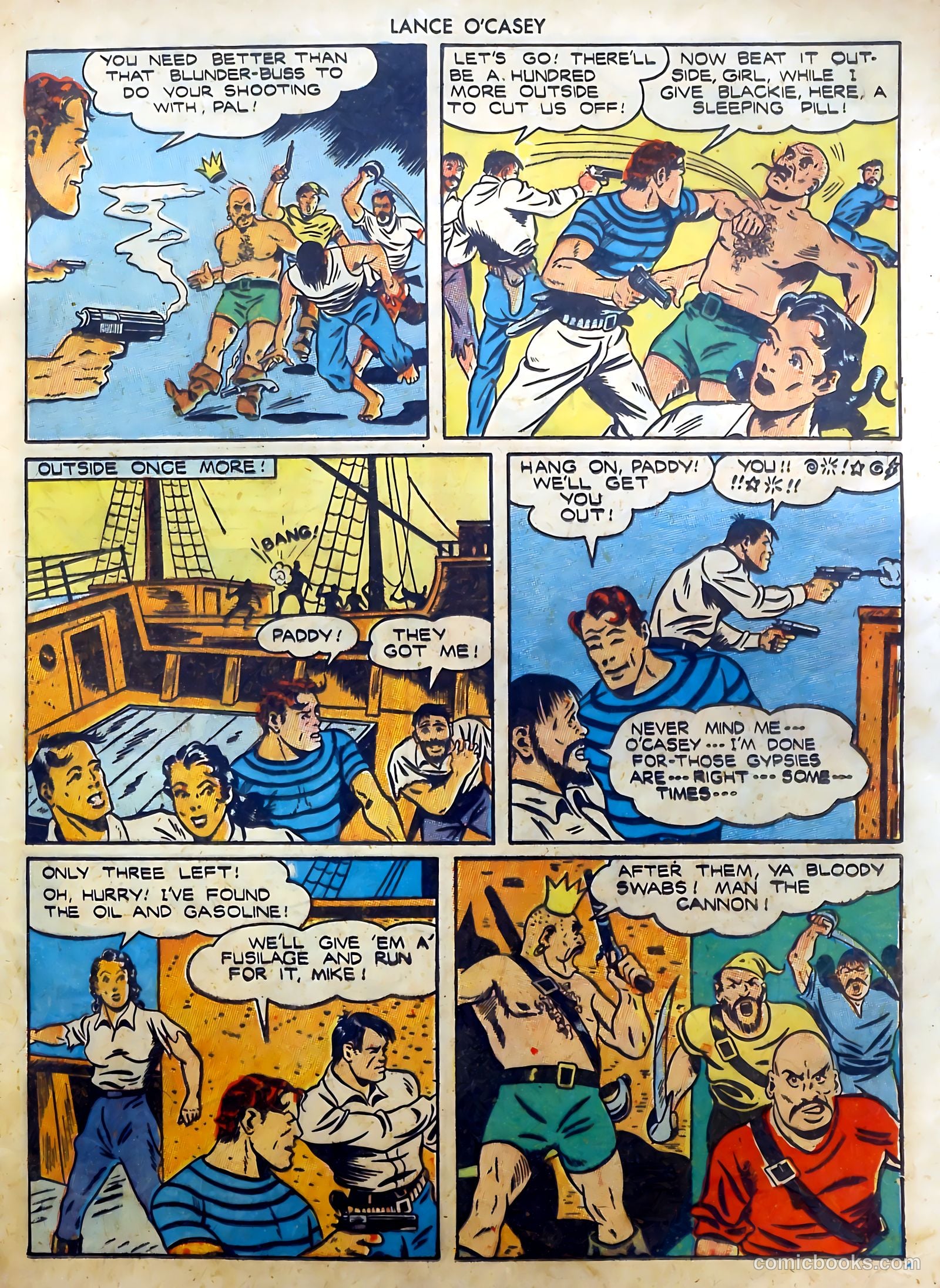 Lance O'Casey #1 (1946) — page 13 of 36