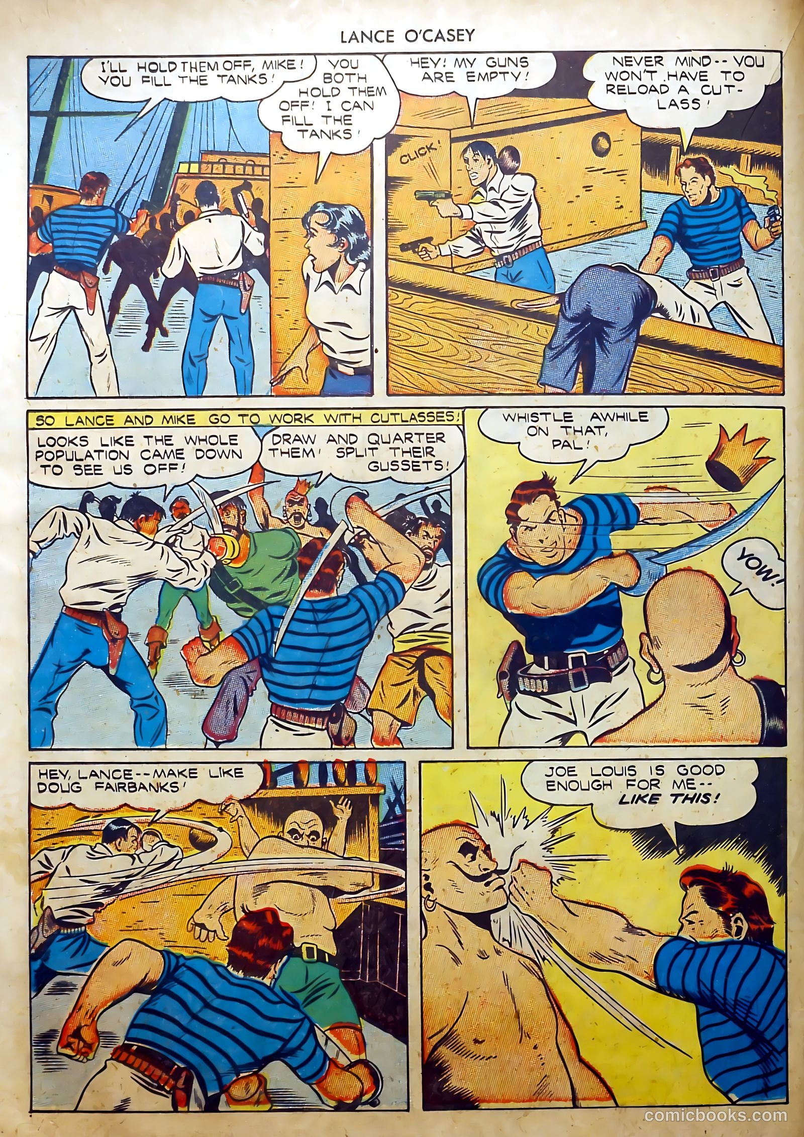 Lance O'Casey #1 (1946) — page 14 of 36