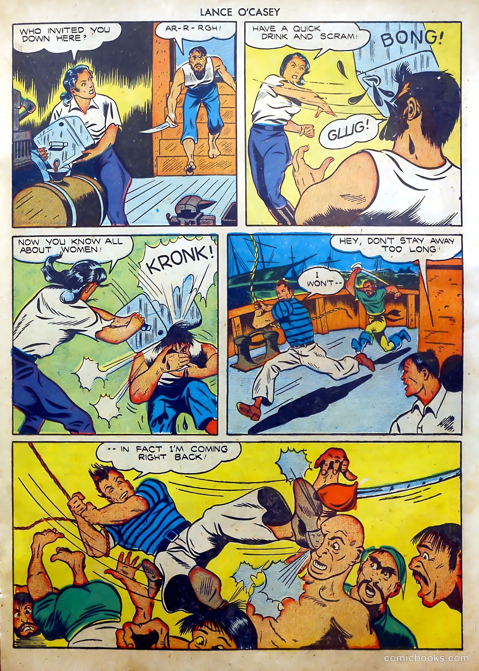 Lance O'Casey #1 (1946) — page 15 of 36