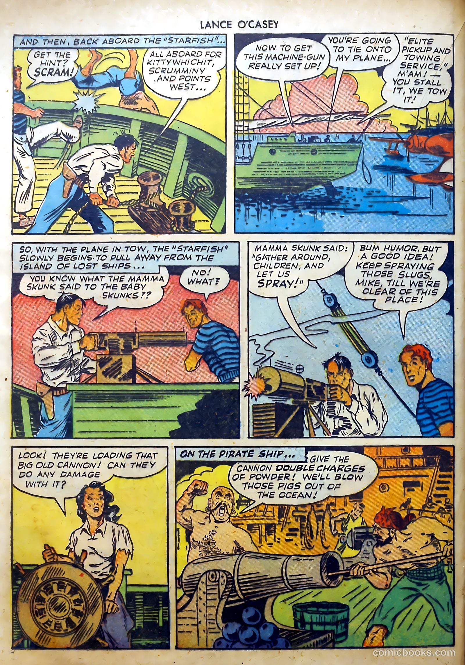 Lance O'Casey #1 (1946) — page 16 of 36