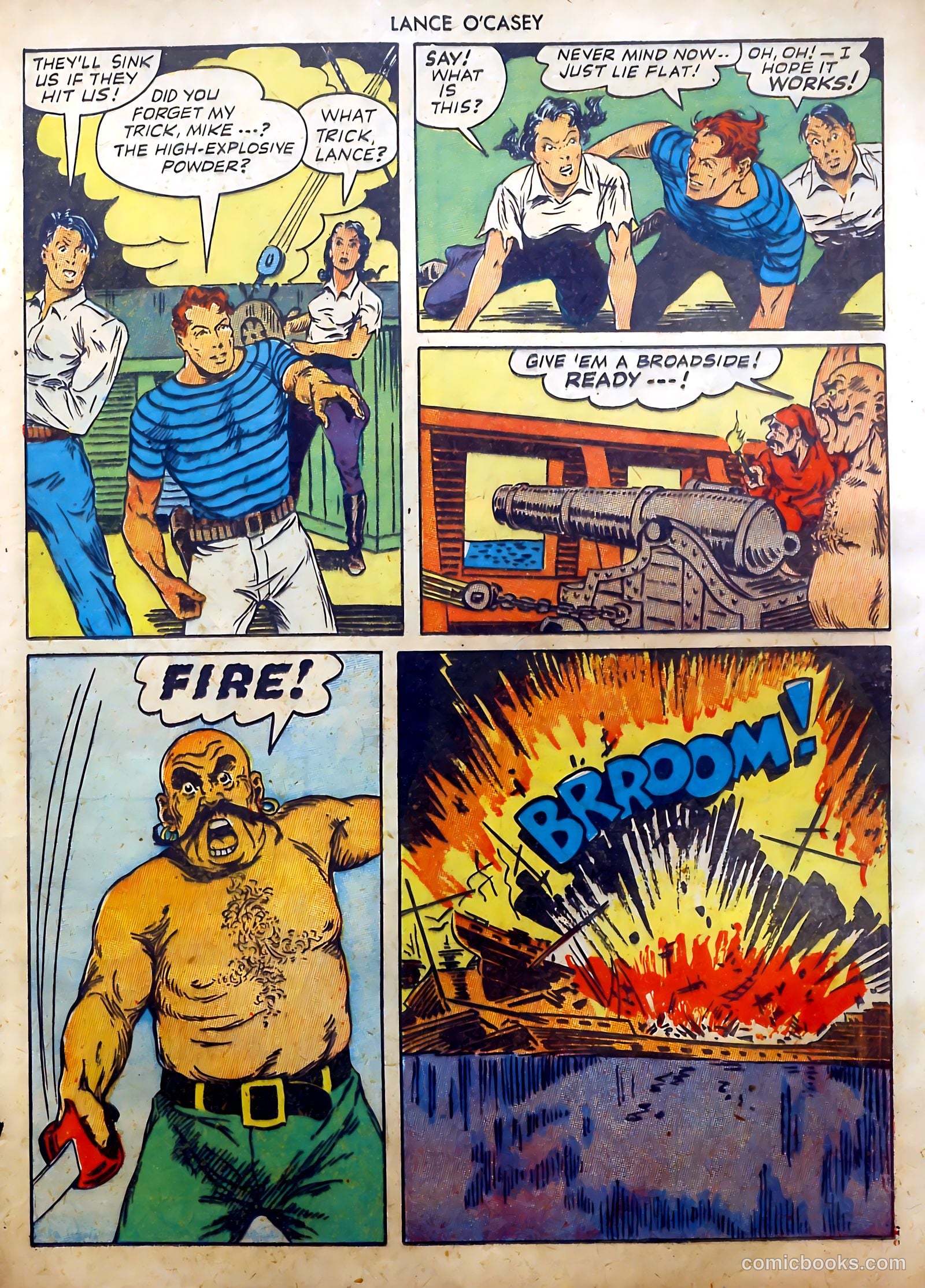 Lance O'Casey #1 (1946) — page 17 of 36