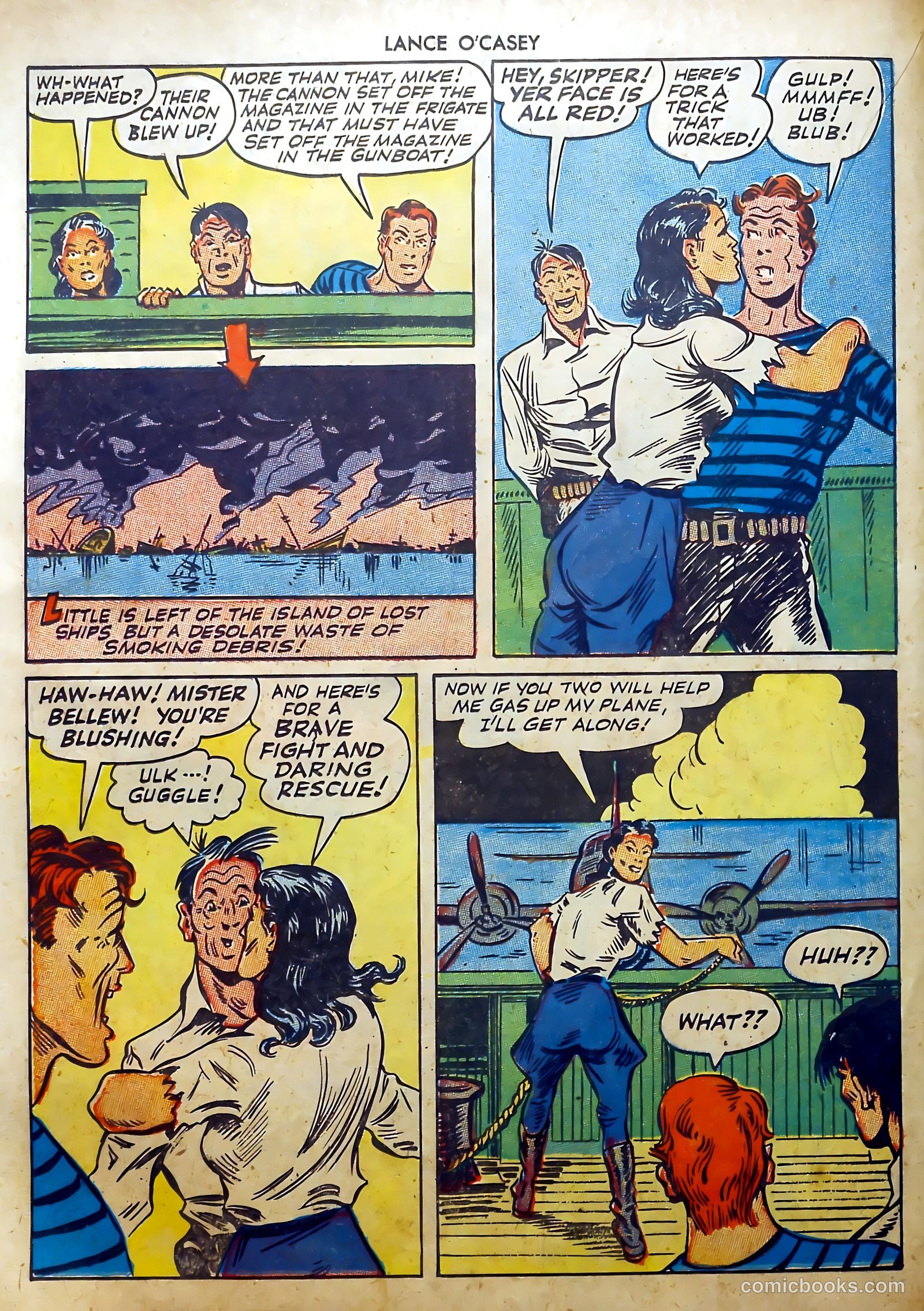 Lance O'Casey #1 (1946) — page 18 of 36