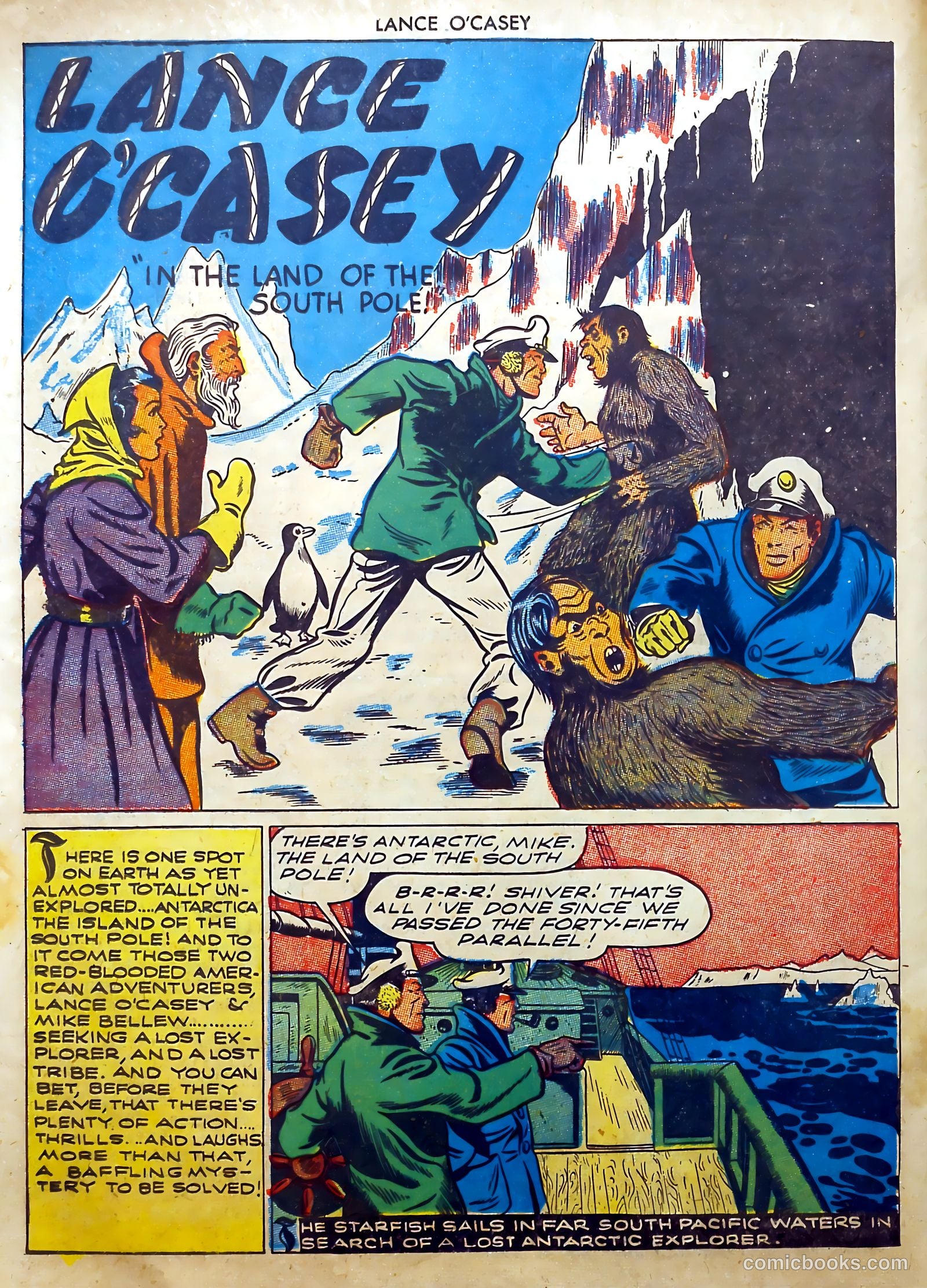Lance O'Casey #1 (1946) — page 22 of 36