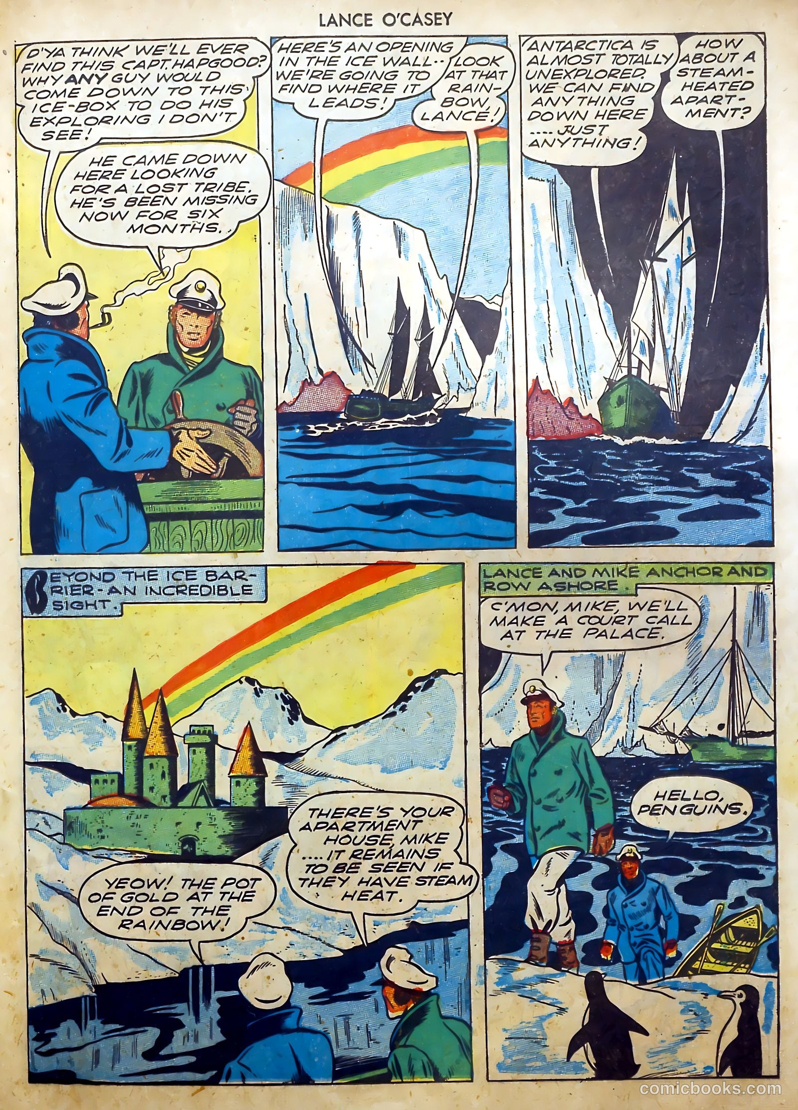 Lance O'Casey #1 (1946) — page 23 of 36