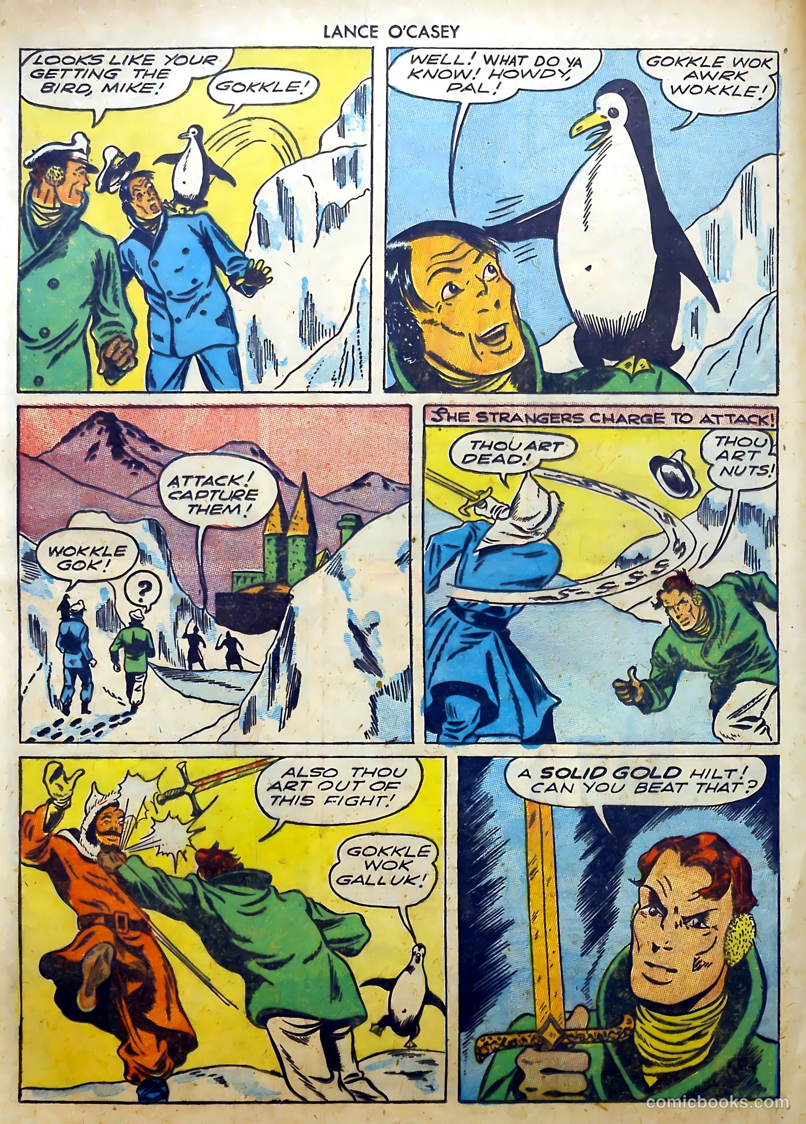 Lance O'Casey #1 (1946) — page 24 of 36