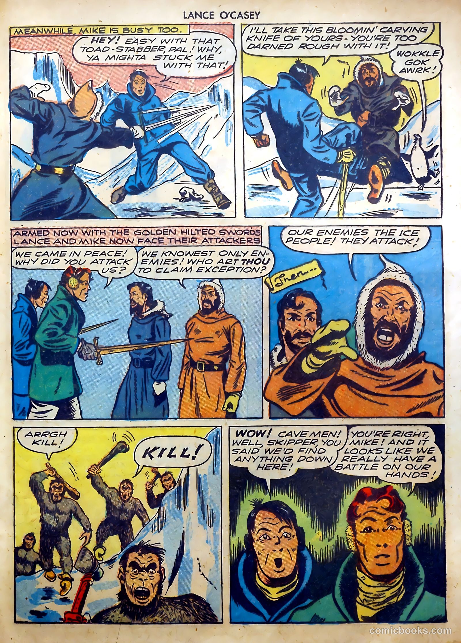 Lance O'Casey #1 (1946) — page 25 of 36