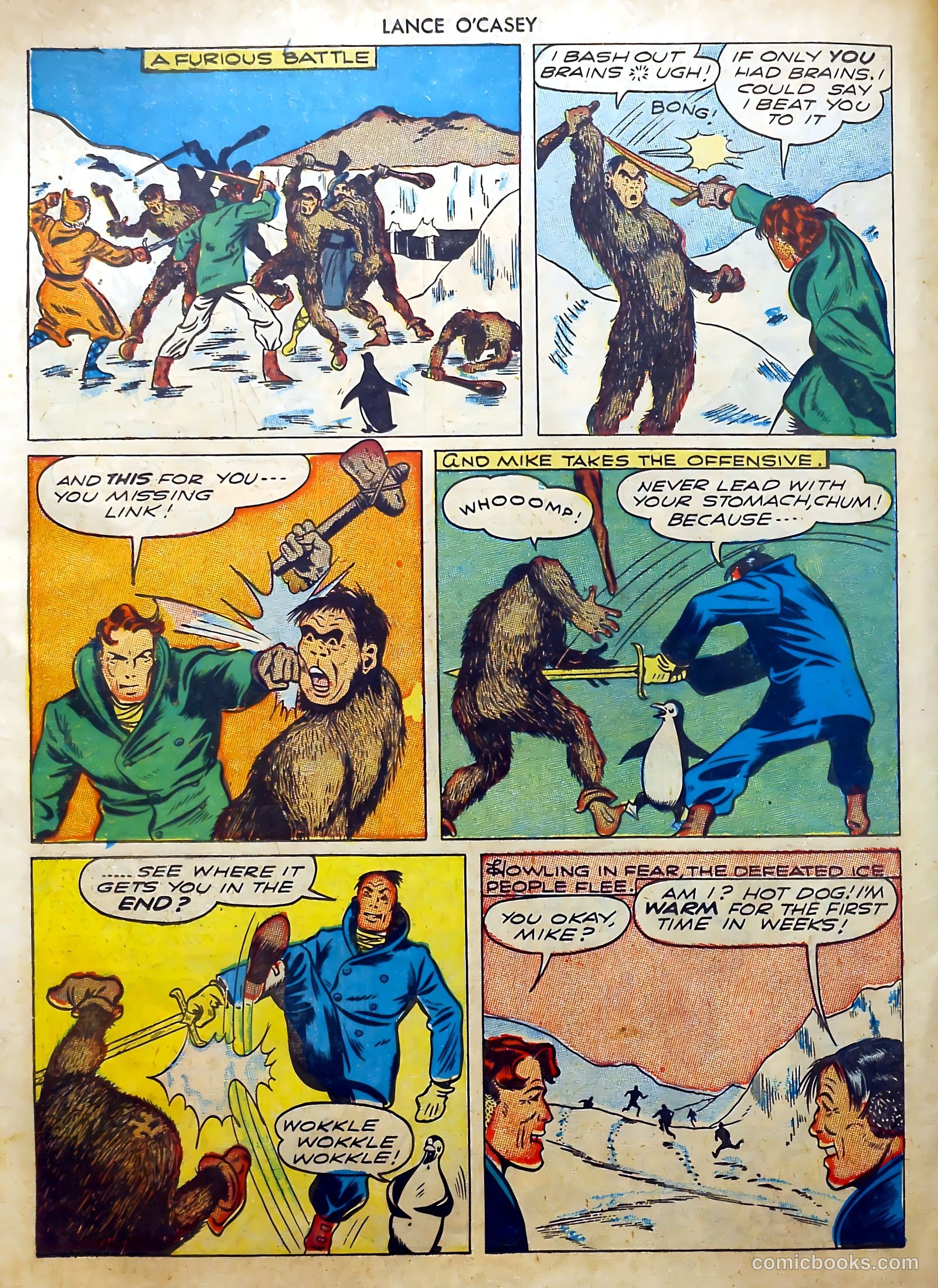 Lance O'Casey #1 (1946) — page 26 of 36