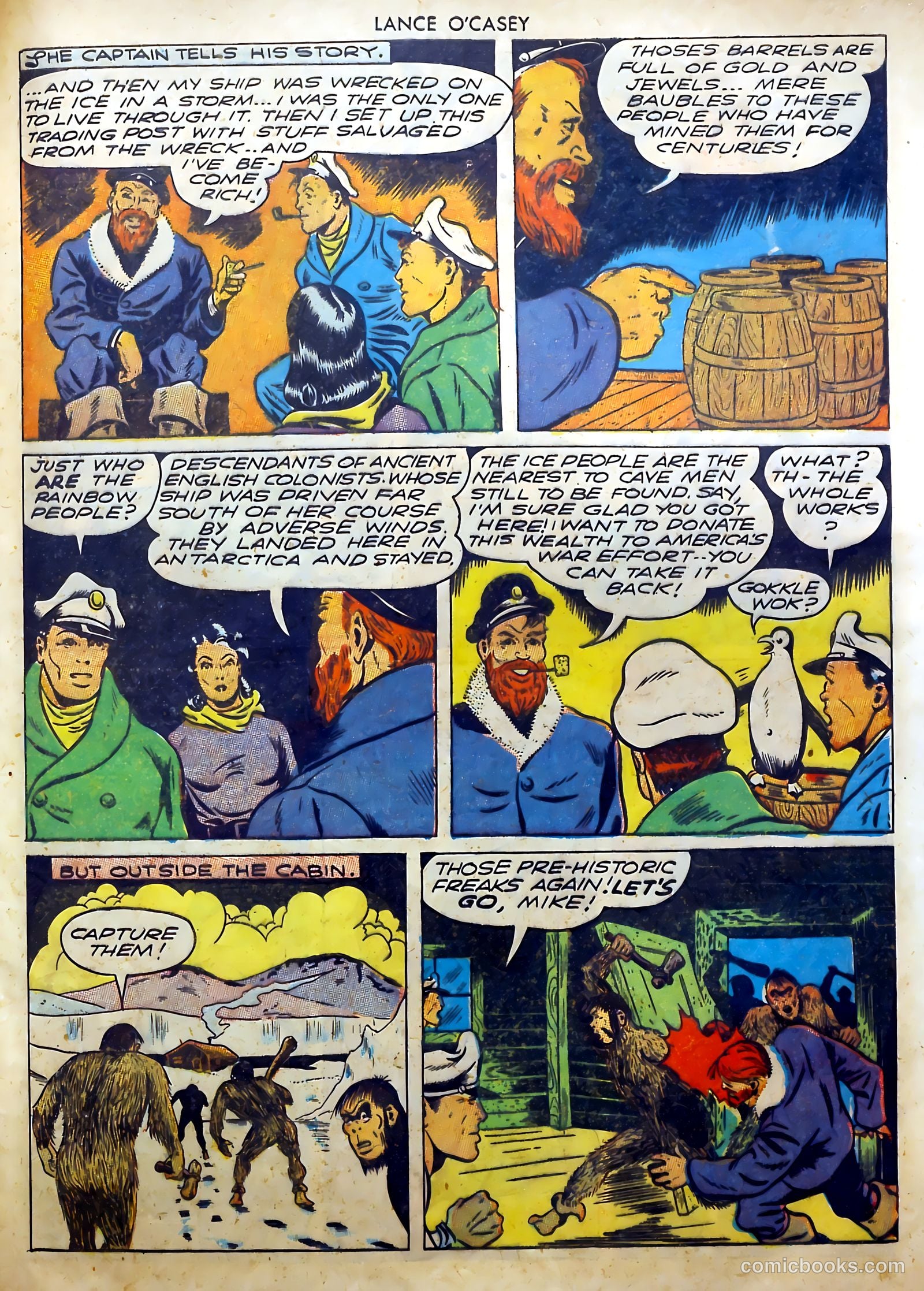Lance O'Casey #1 (1946) — page 29 of 36