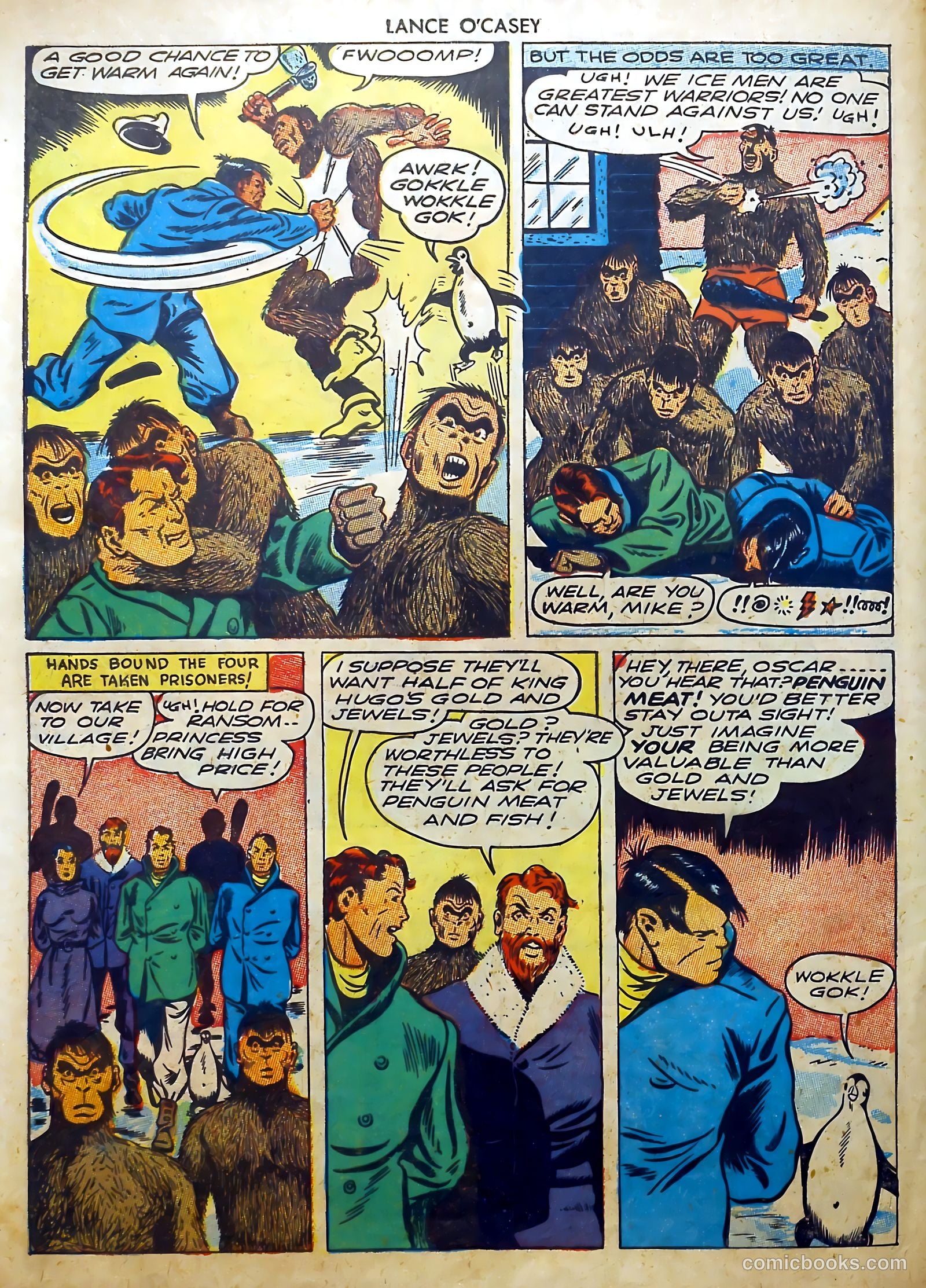 Lance O'Casey #1 (1946) — page 30 of 36