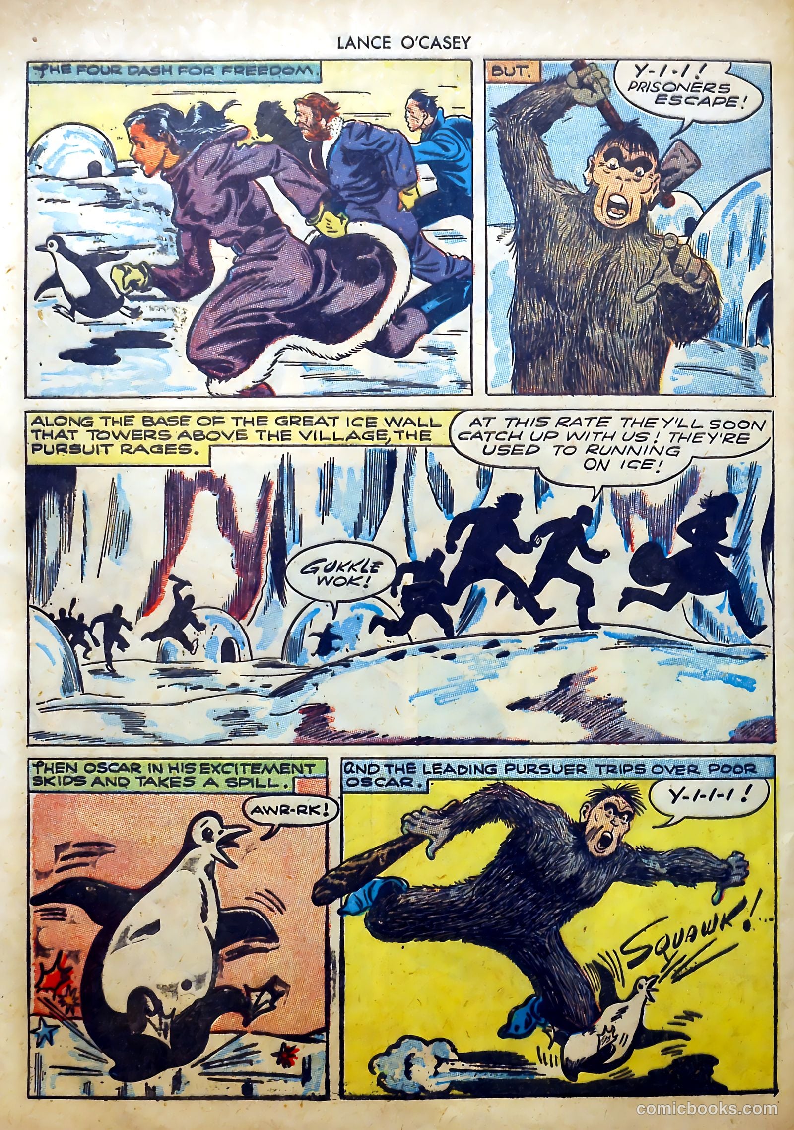 Lance O'Casey #1 (1946) — page 32 of 36