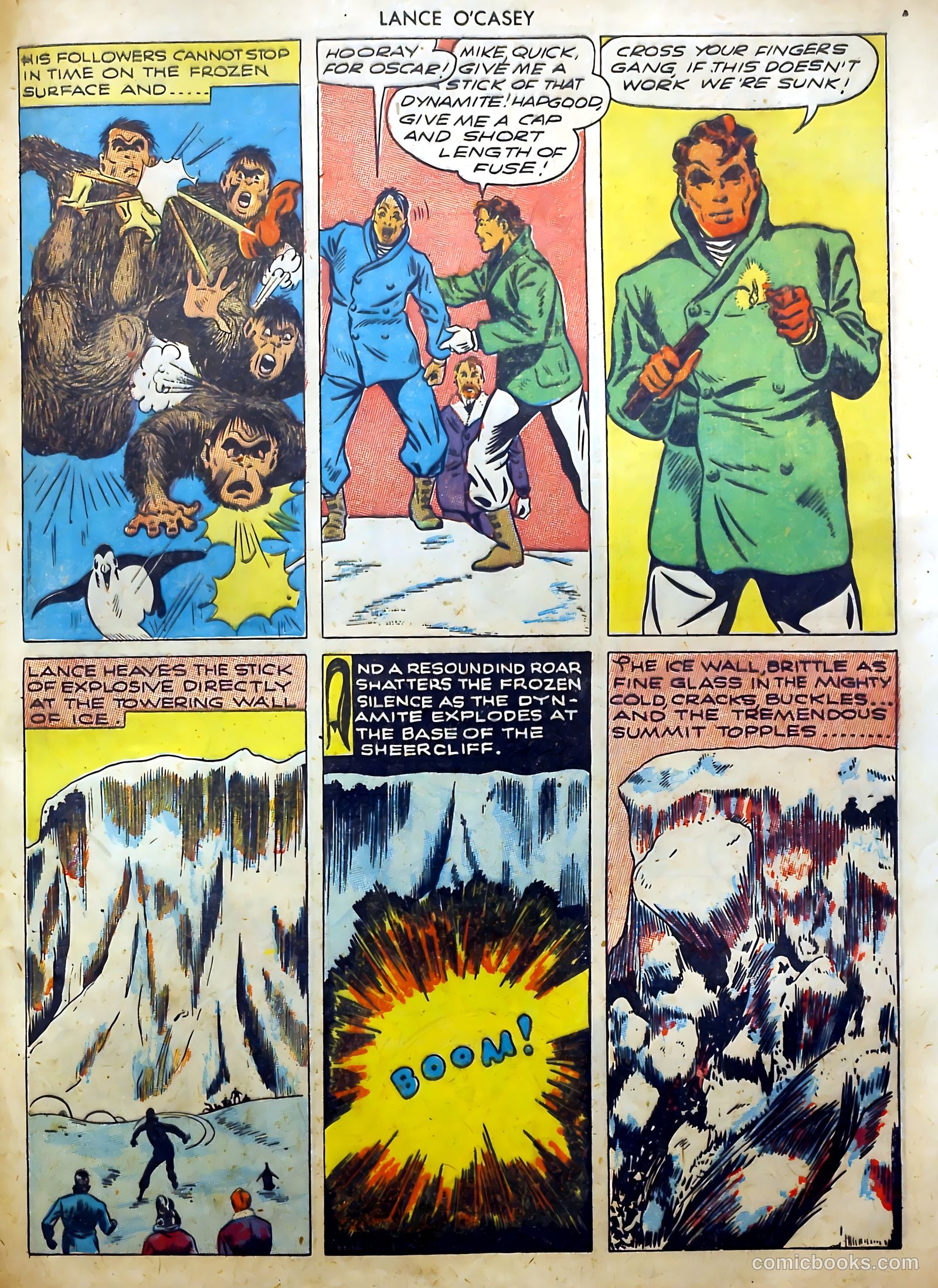Lance O'Casey #1 (1946) — page 33 of 36