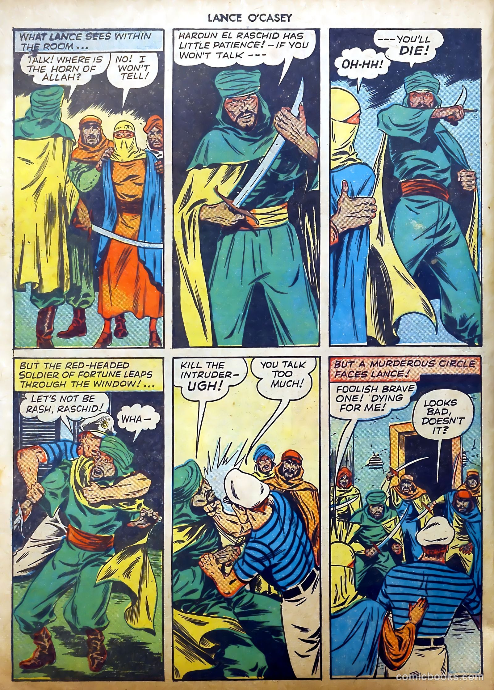 Lance O'Casey #2 (1946) — page 6 of 36