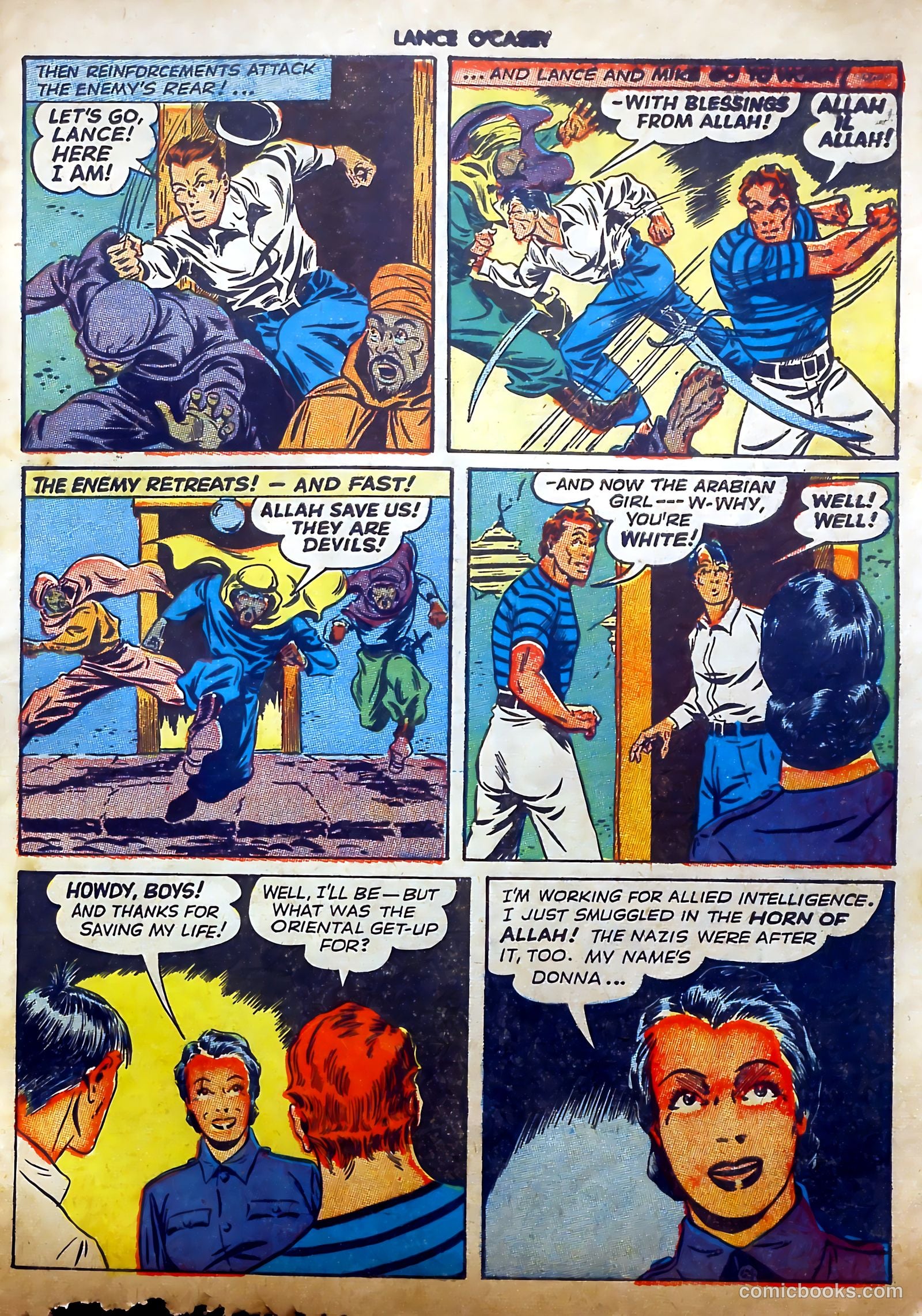 Lance O'Casey #2 (1946) — page 7 of 36