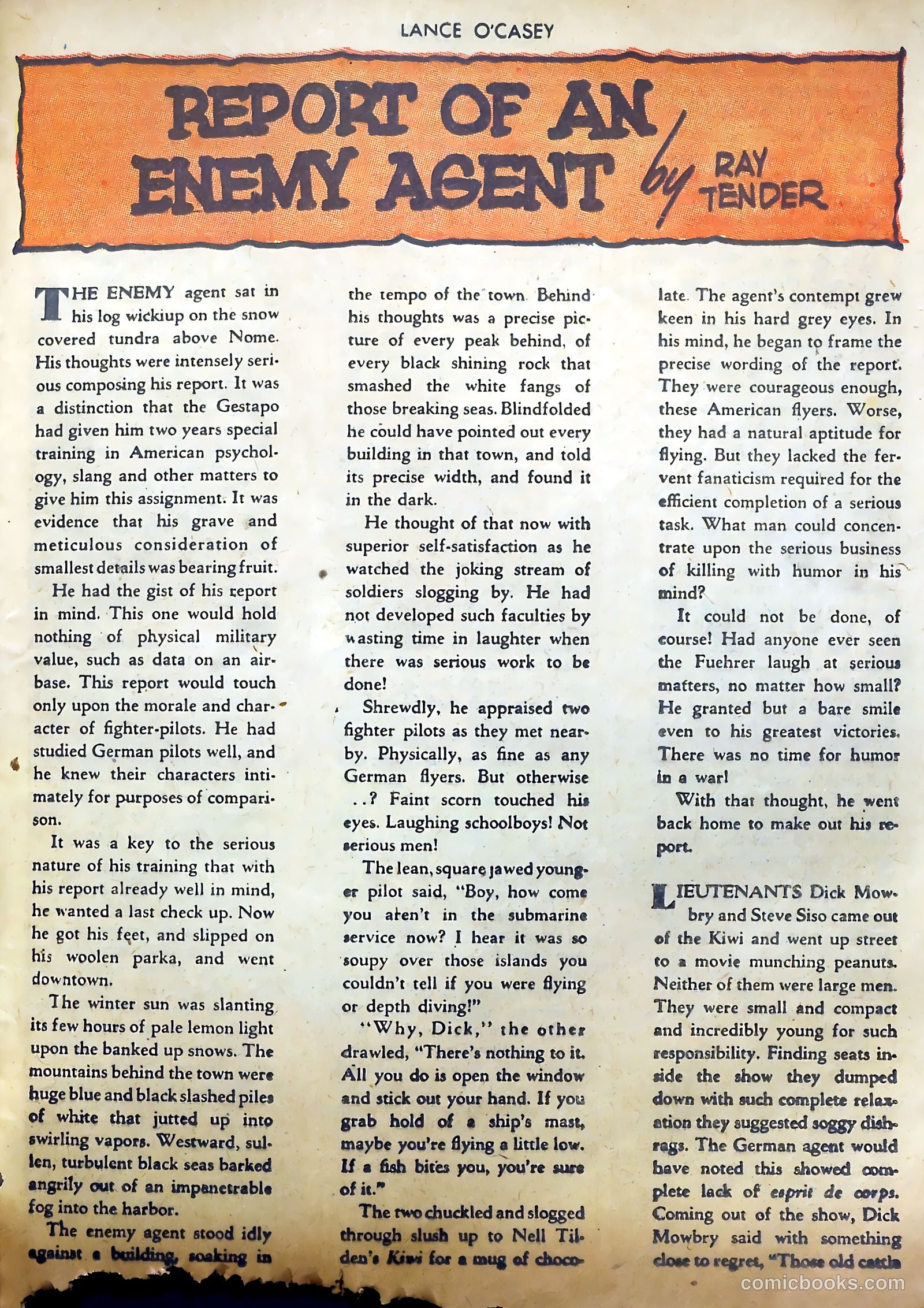 Lance O'Casey #2 (1946) — page 17 of 36