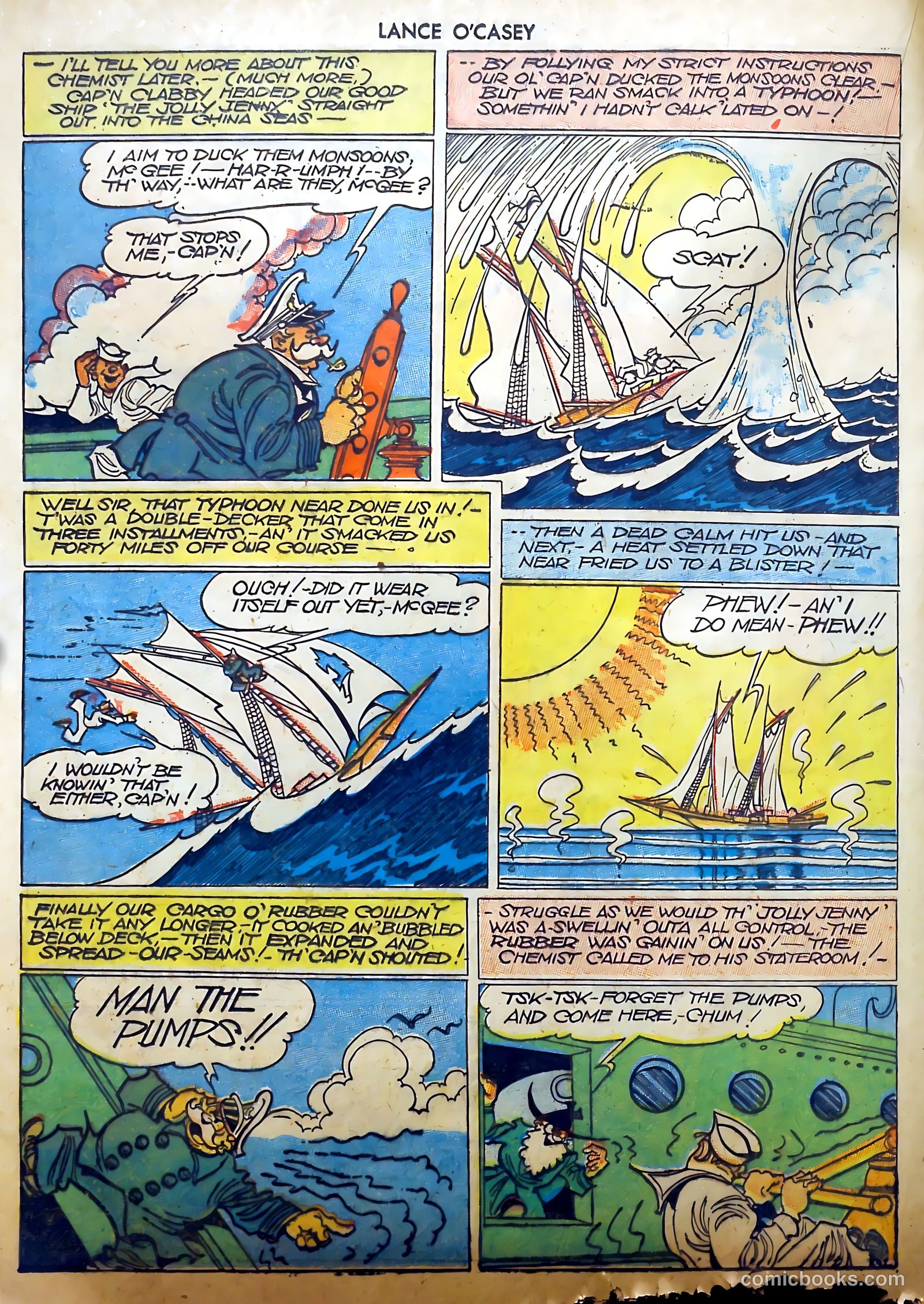 Lance O'Casey #2 (1946) — page 20 of 36