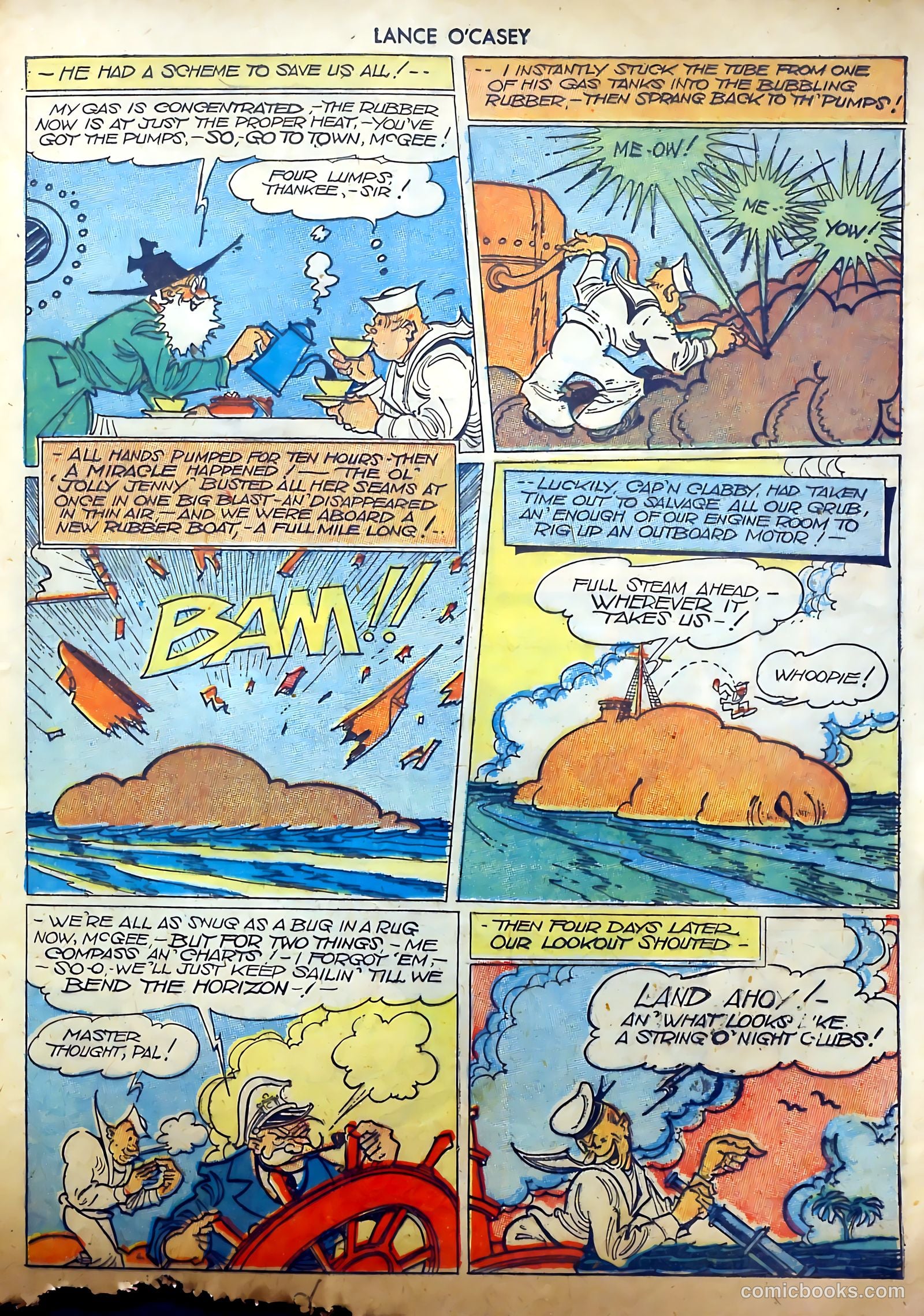 Lance O'Casey #2 (1946) — page 21 of 36