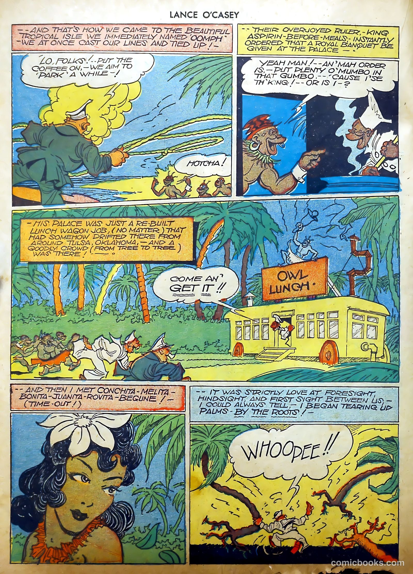 Lance O'Casey #2 (1946) — page 22 of 36
