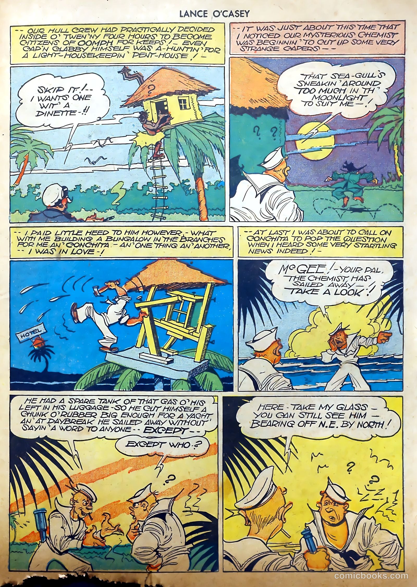 Lance O'Casey #2 (1946) — page 23 of 36
