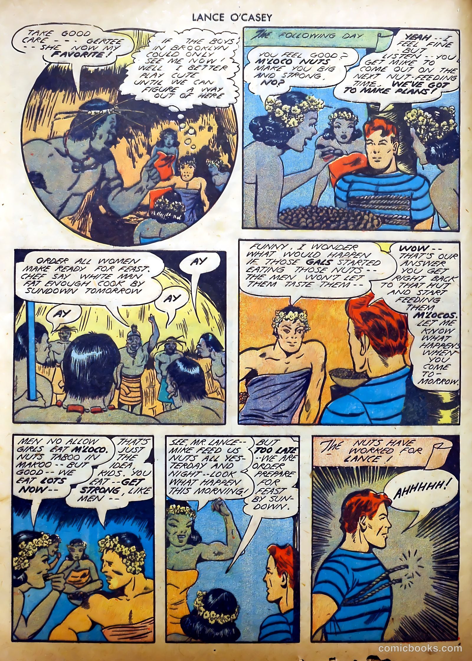 Lance O'Casey #2 (1946) — page 28 of 36