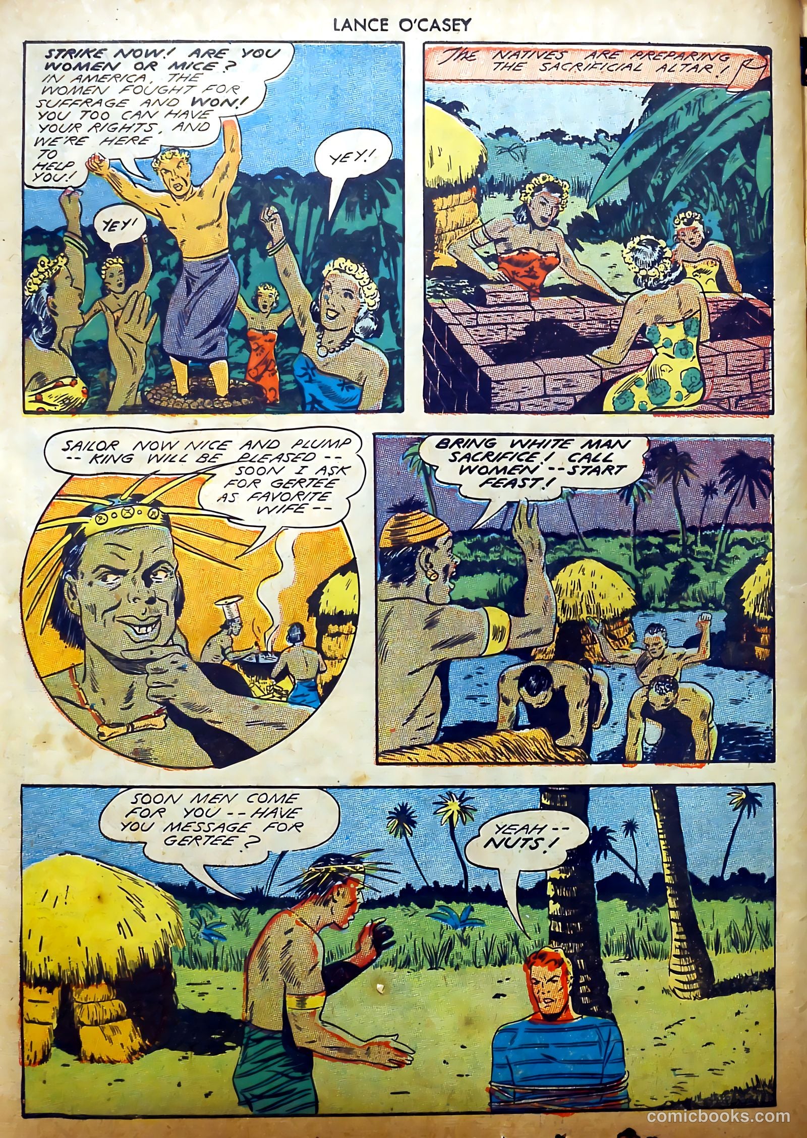 Lance O'Casey #2 (1946) — page 30 of 36