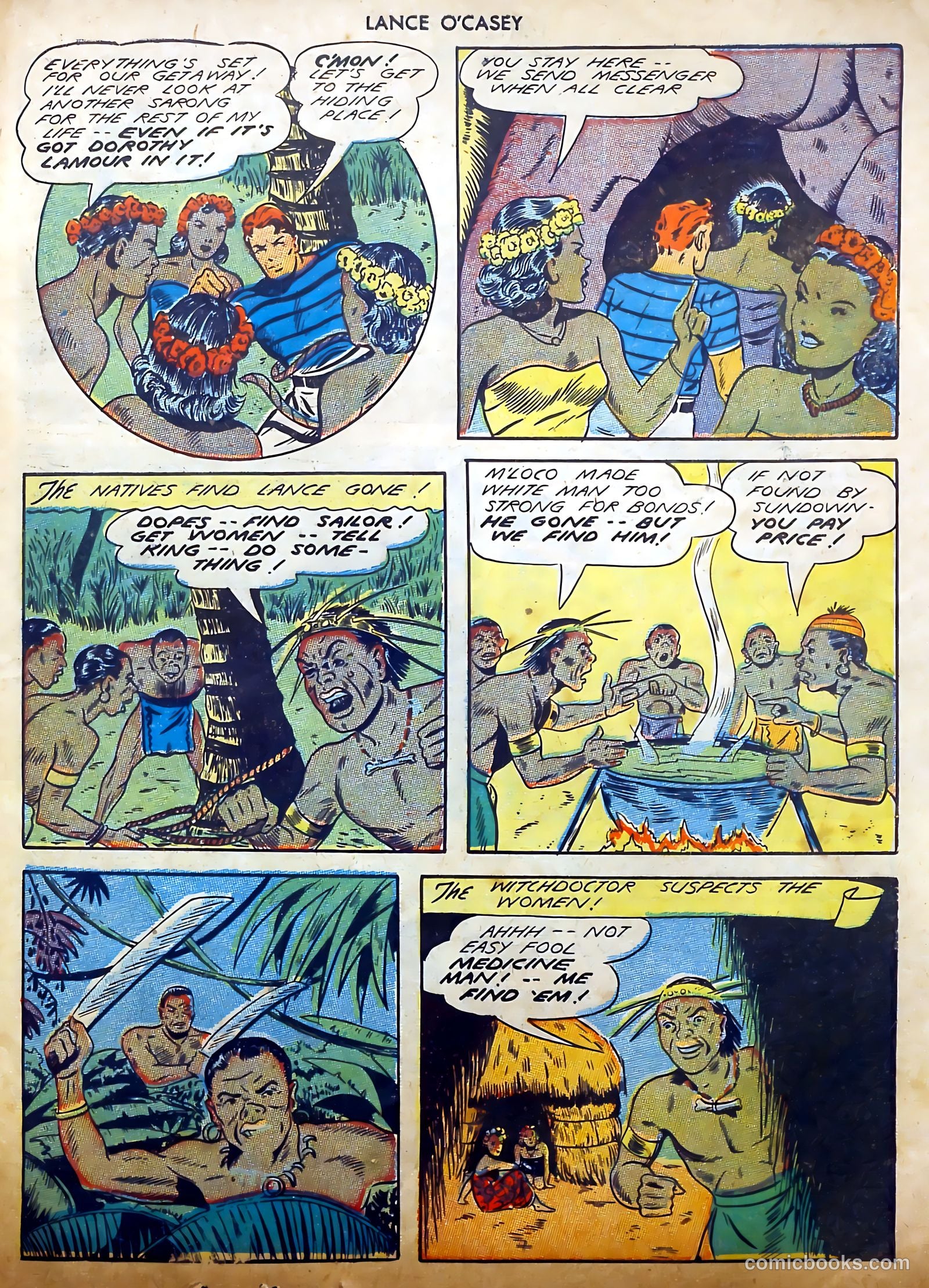 Lance O'Casey #2 (1946) — page 31 of 36