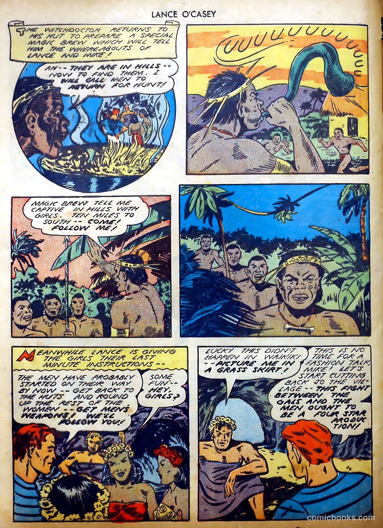 Lance O'Casey #2 (1946) — page 32 of 36