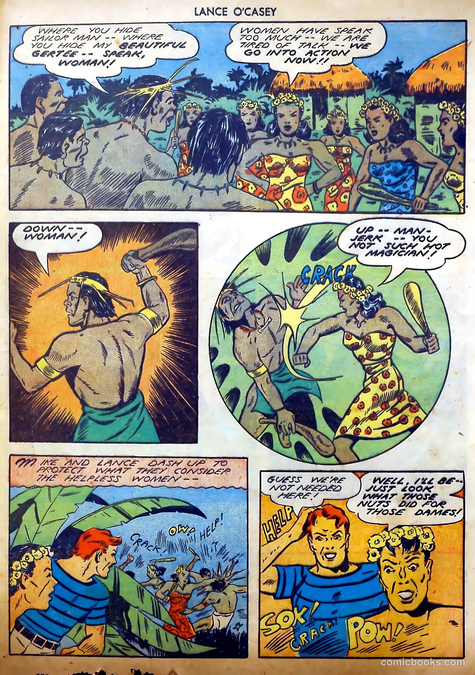 Lance O'Casey #2 (1946) — page 33 of 36