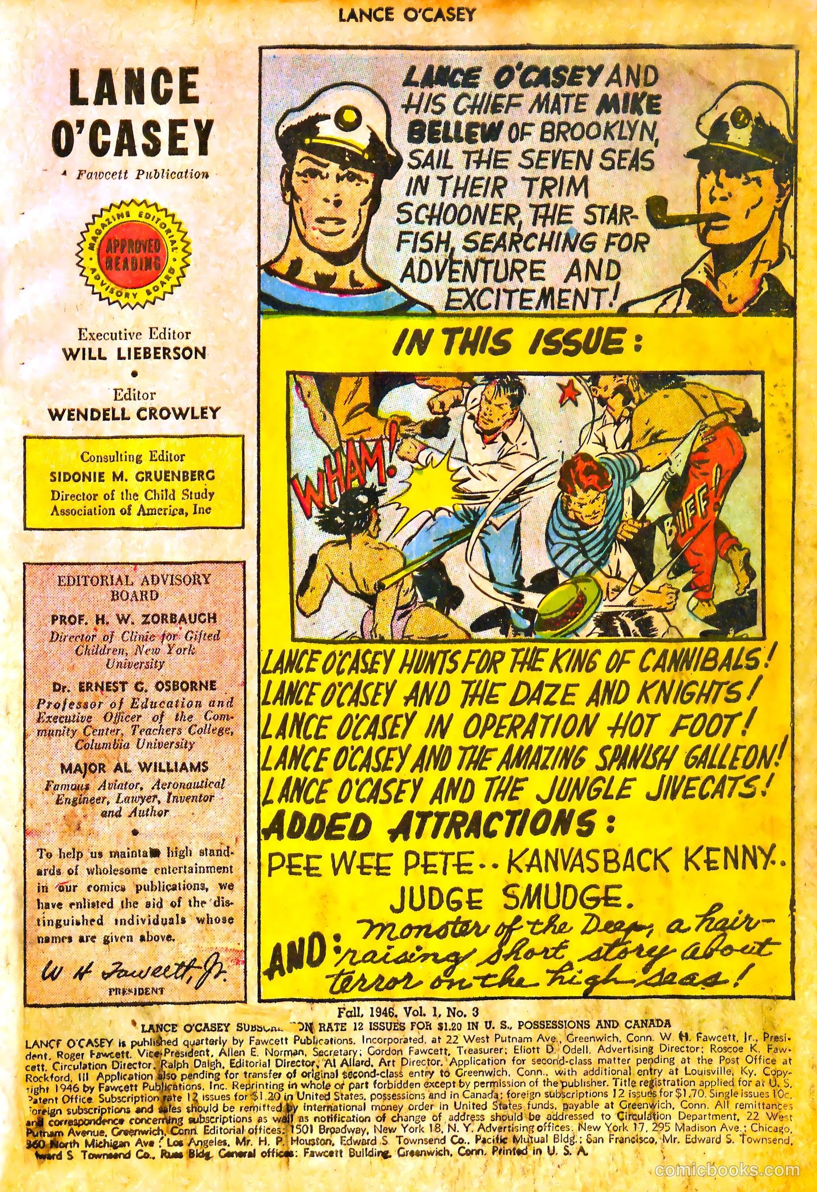 Lance O'Casey #3 (1946) — page 3 of 52