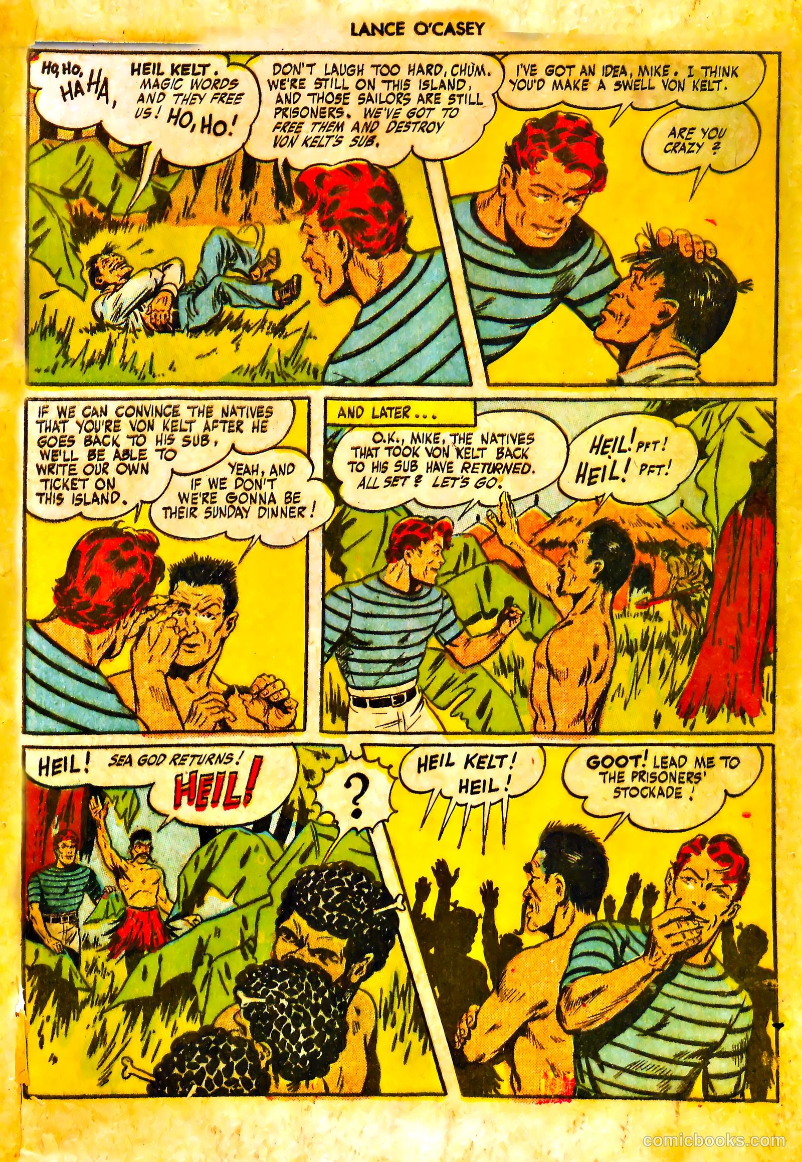 Lance O'Casey #3 (1946) — page 9 of 52