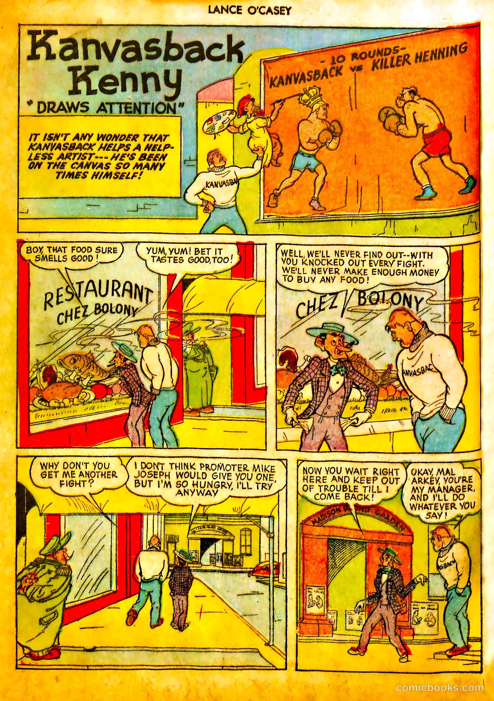 Lance O'Casey #3 (1946) — page 12 of 52