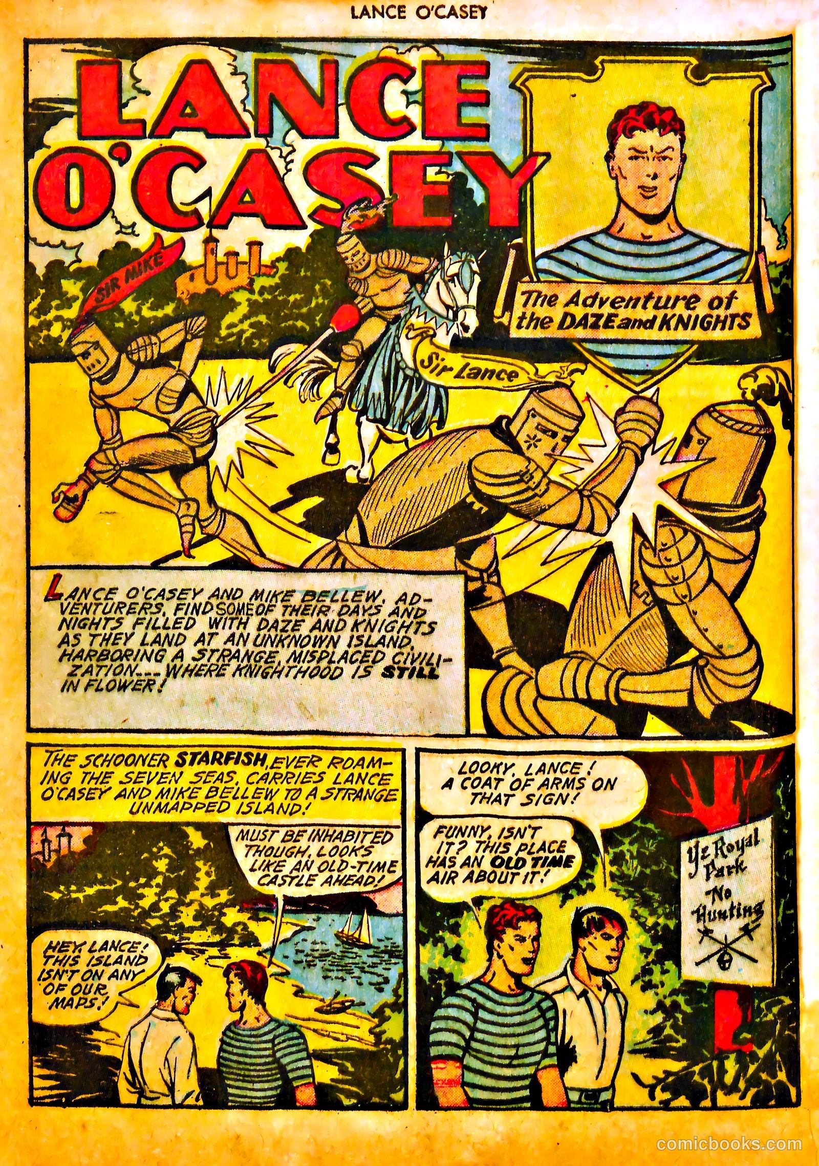 Lance O'Casey #3 (1946) — page 16 of 52