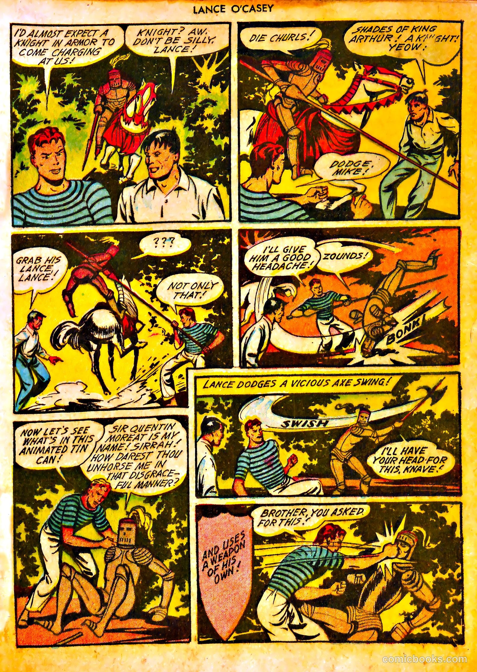 Lance O'Casey #3 (1946) — page 17 of 52