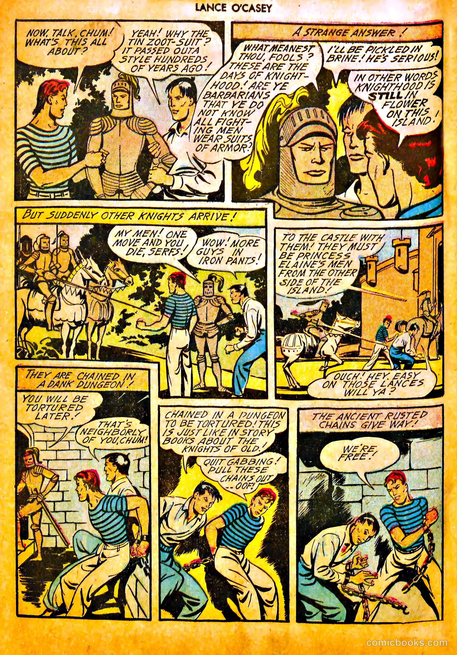 Lance O'Casey #3 (1946) — page 18 of 52