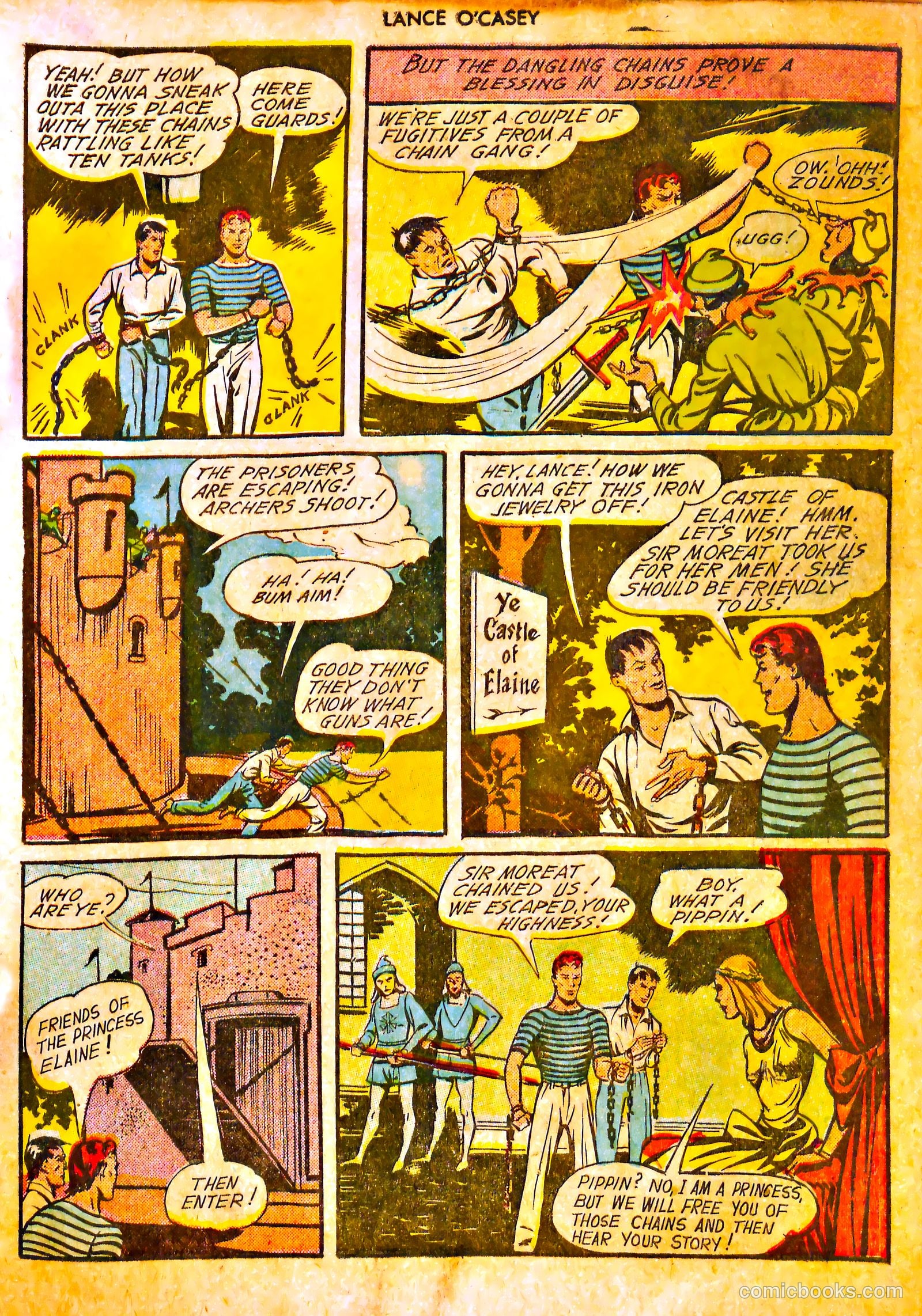 Lance O'Casey #3 (1946) — page 19 of 52