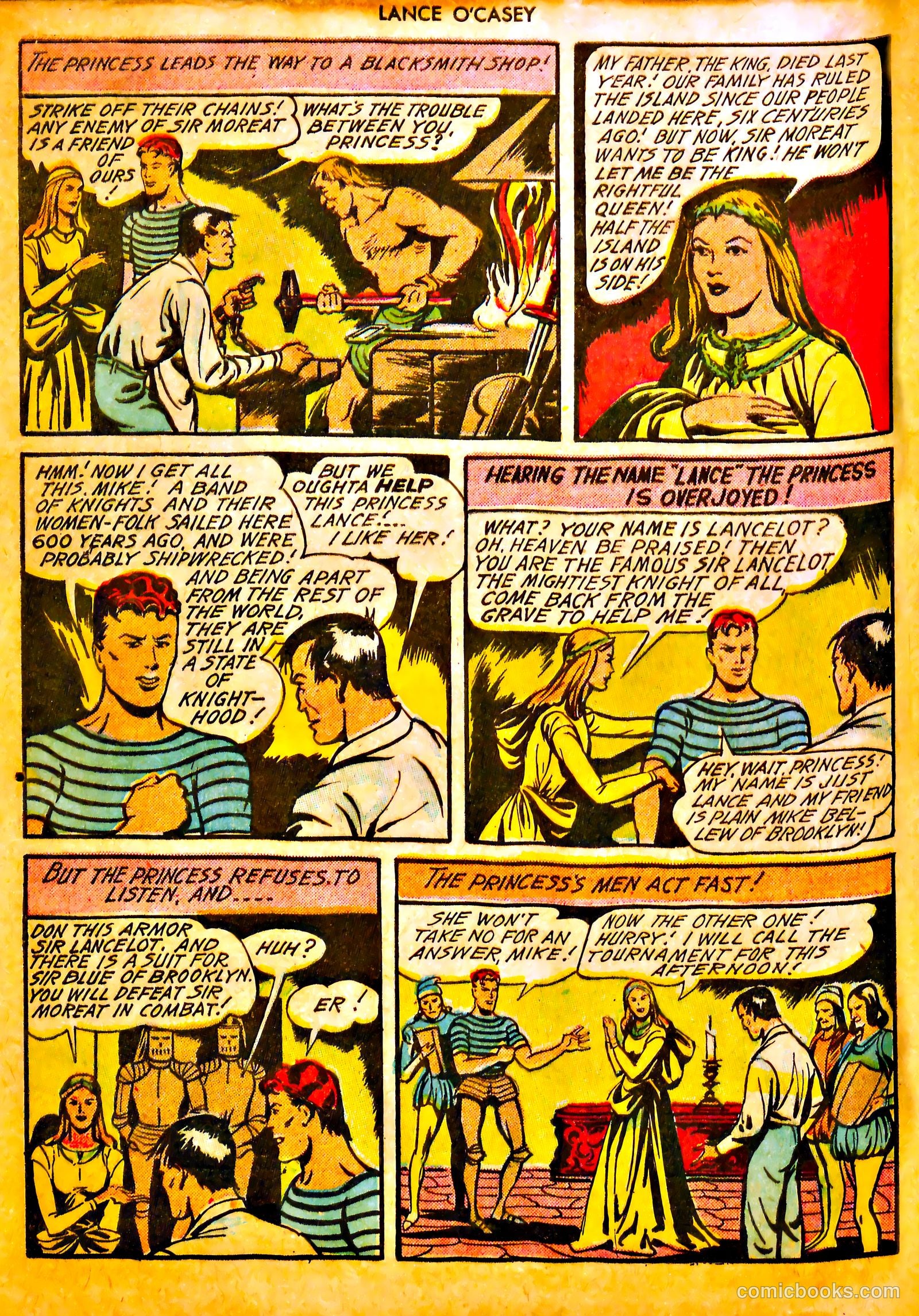 Lance O'Casey #3 (1946) — page 20 of 52